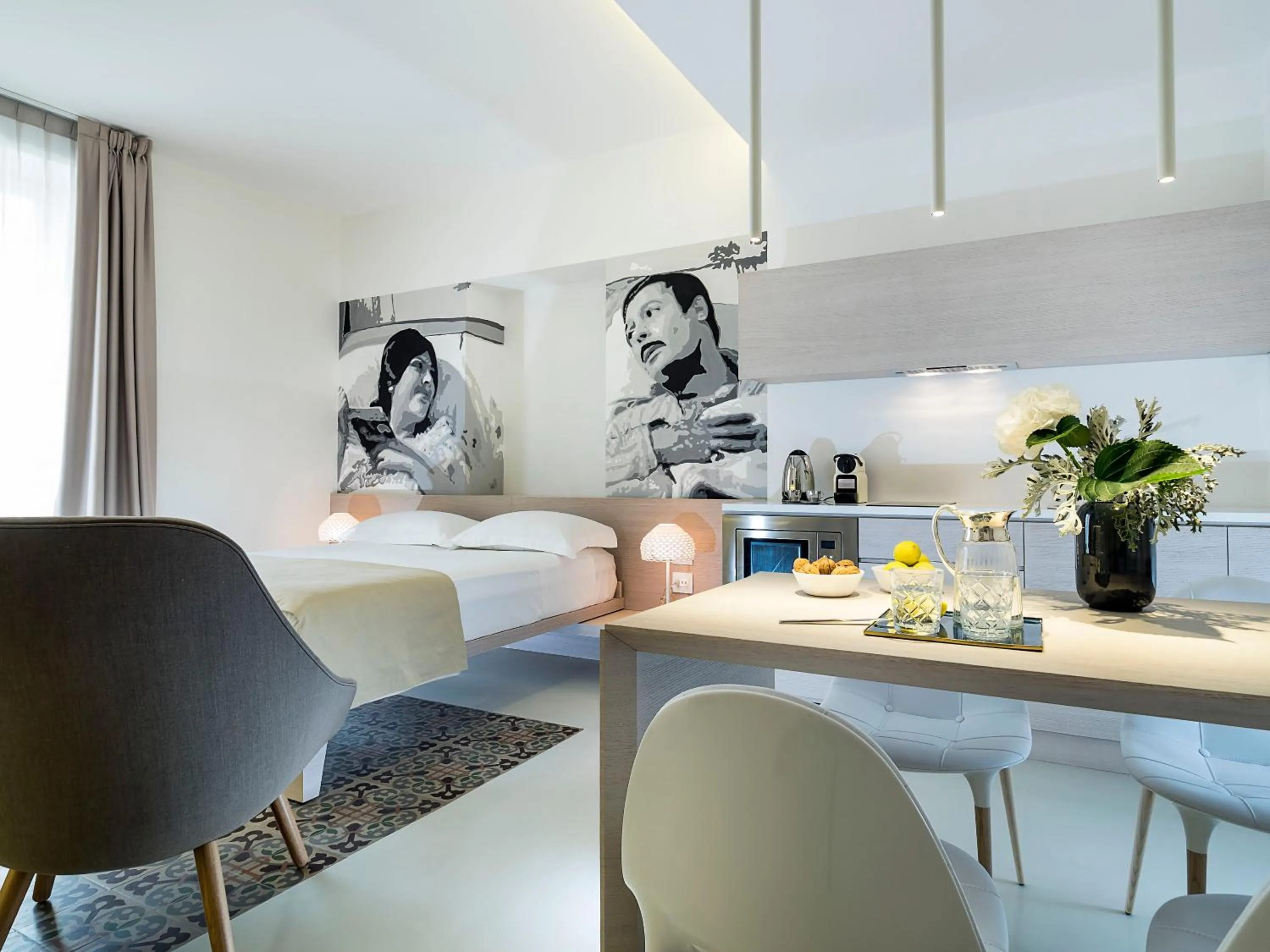 Living room, Bed in Duomo Suites & Spa