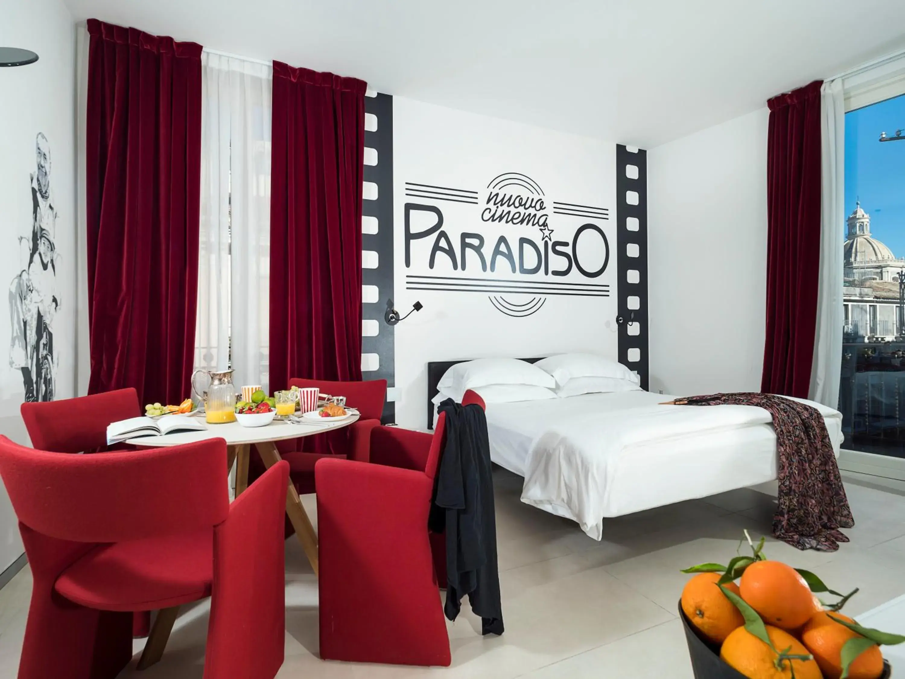 Bed in Duomo Suites & Spa Bed in Duomo Suites & Spa