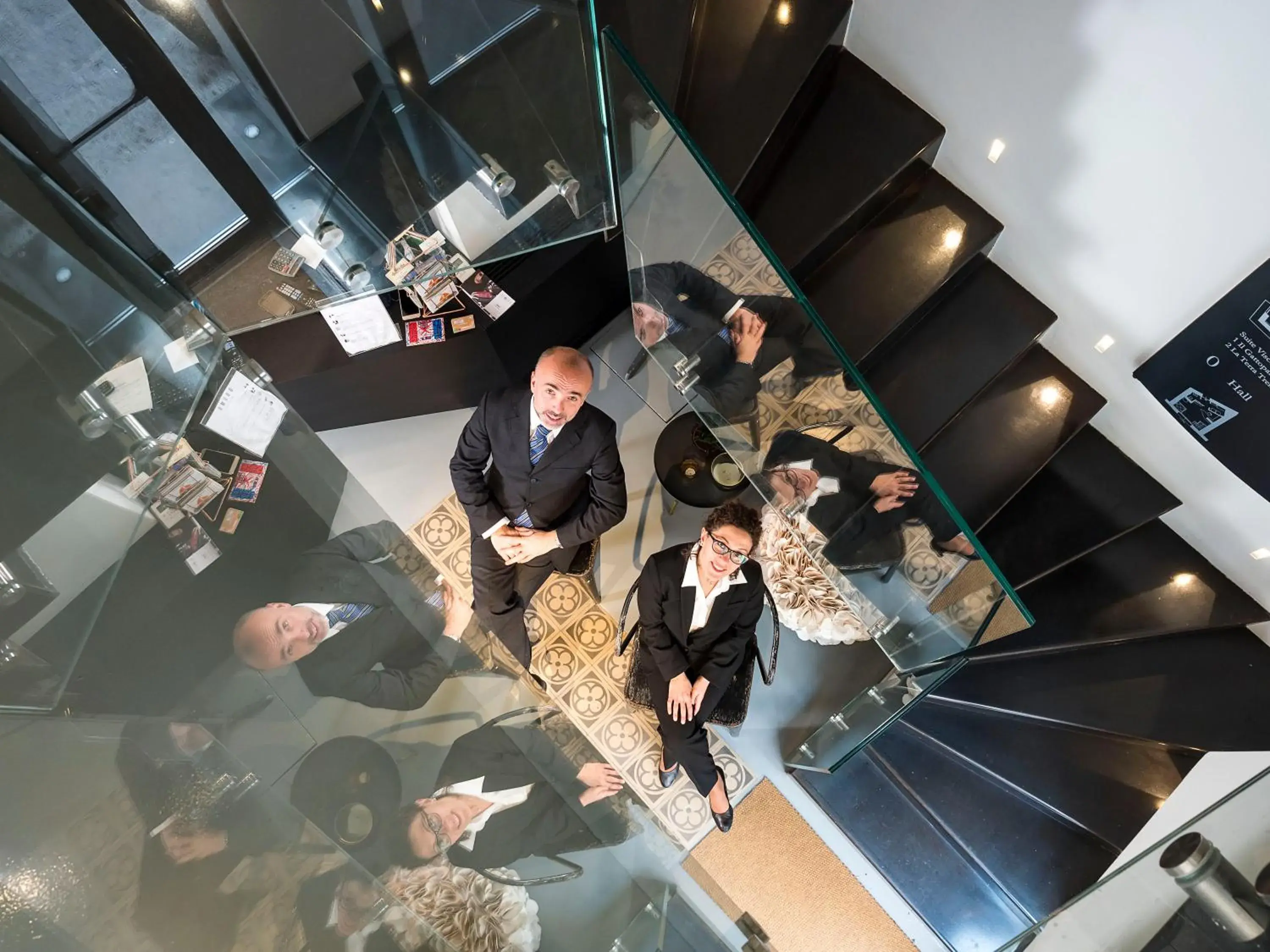 Lobby or reception in Duomo Suites & Spa Lobby or reception in Duomo Suites & Spa