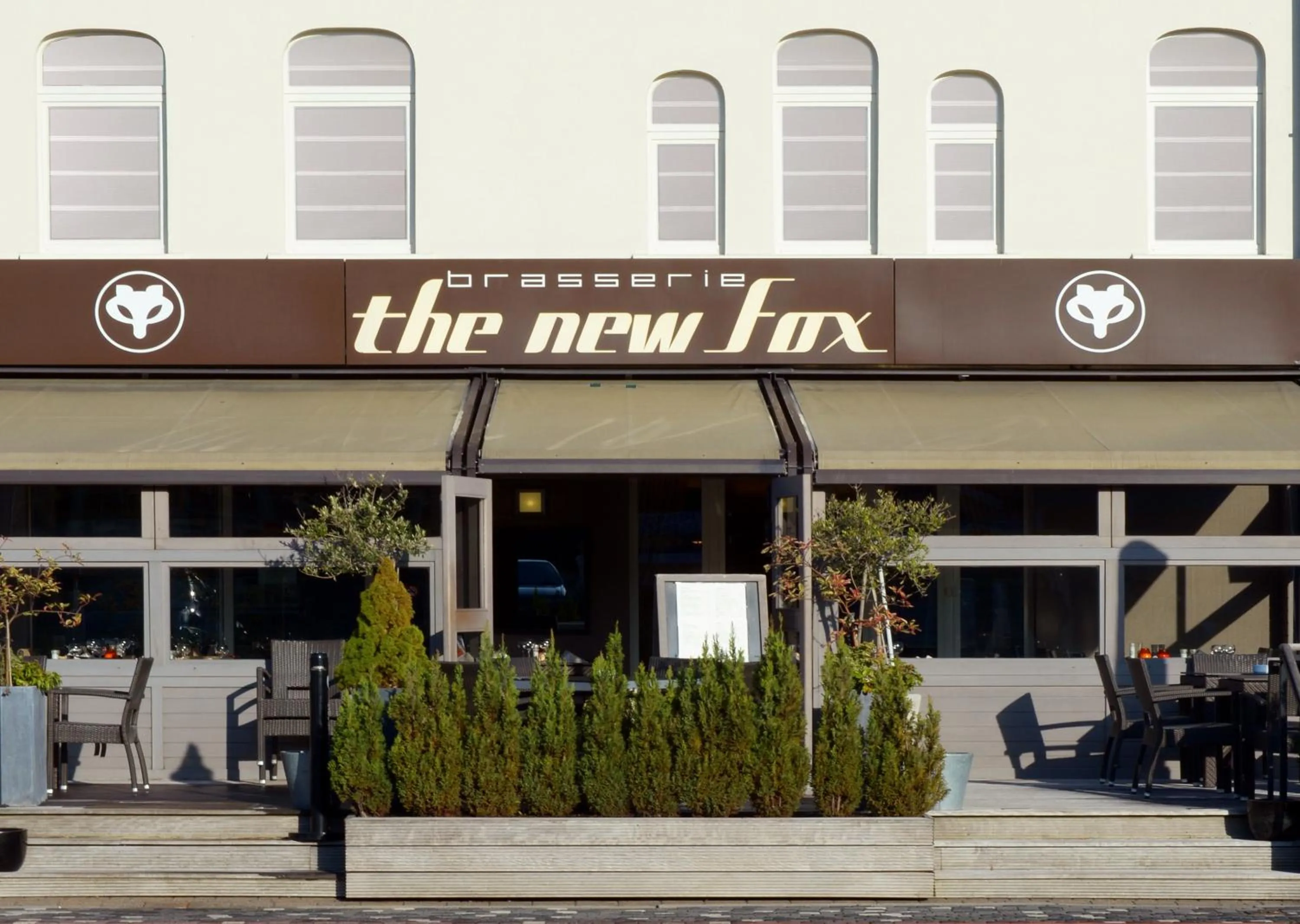 Property logo or sign in Hotel The New Fox