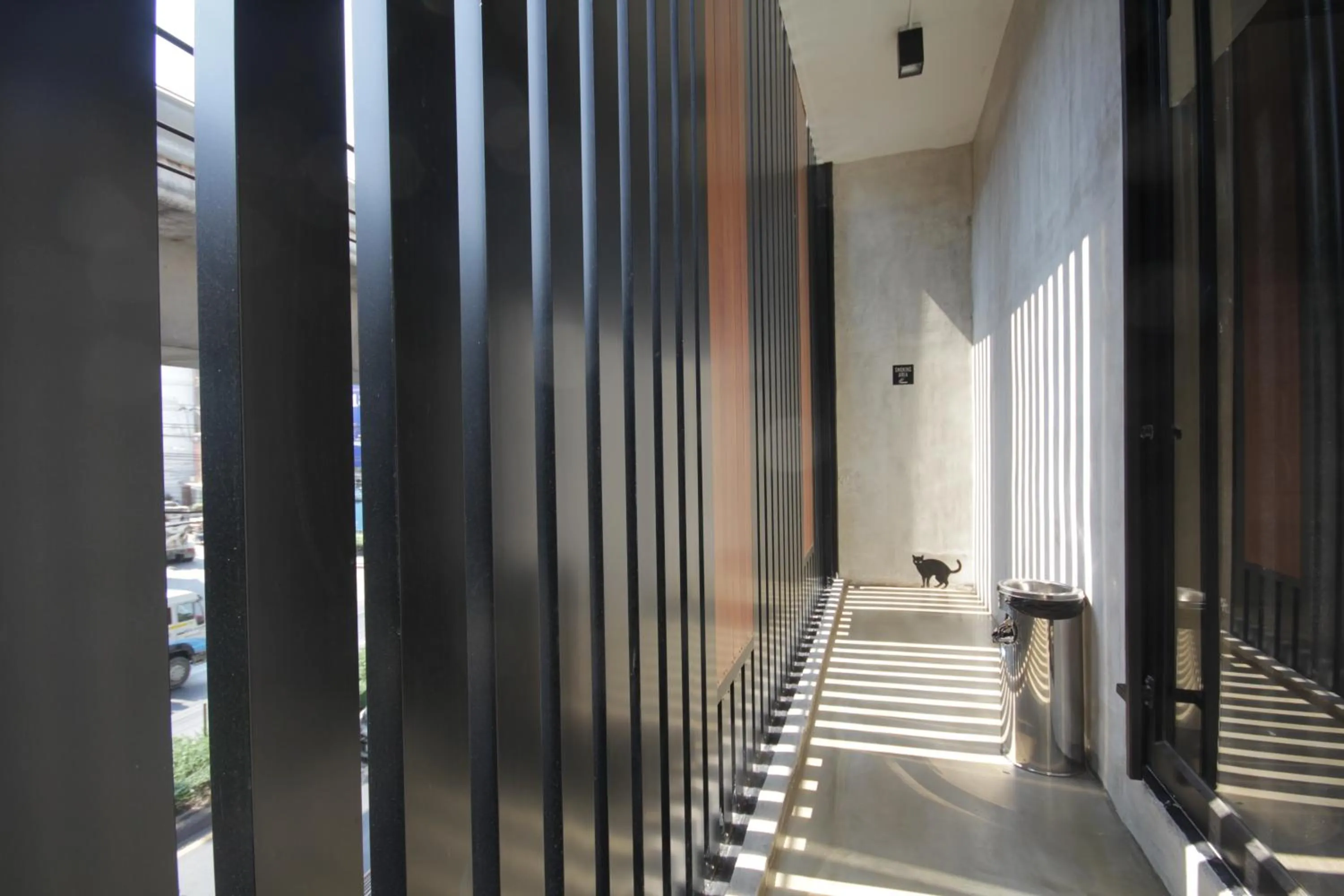 Balcony/Terrace in Cazz Hostel