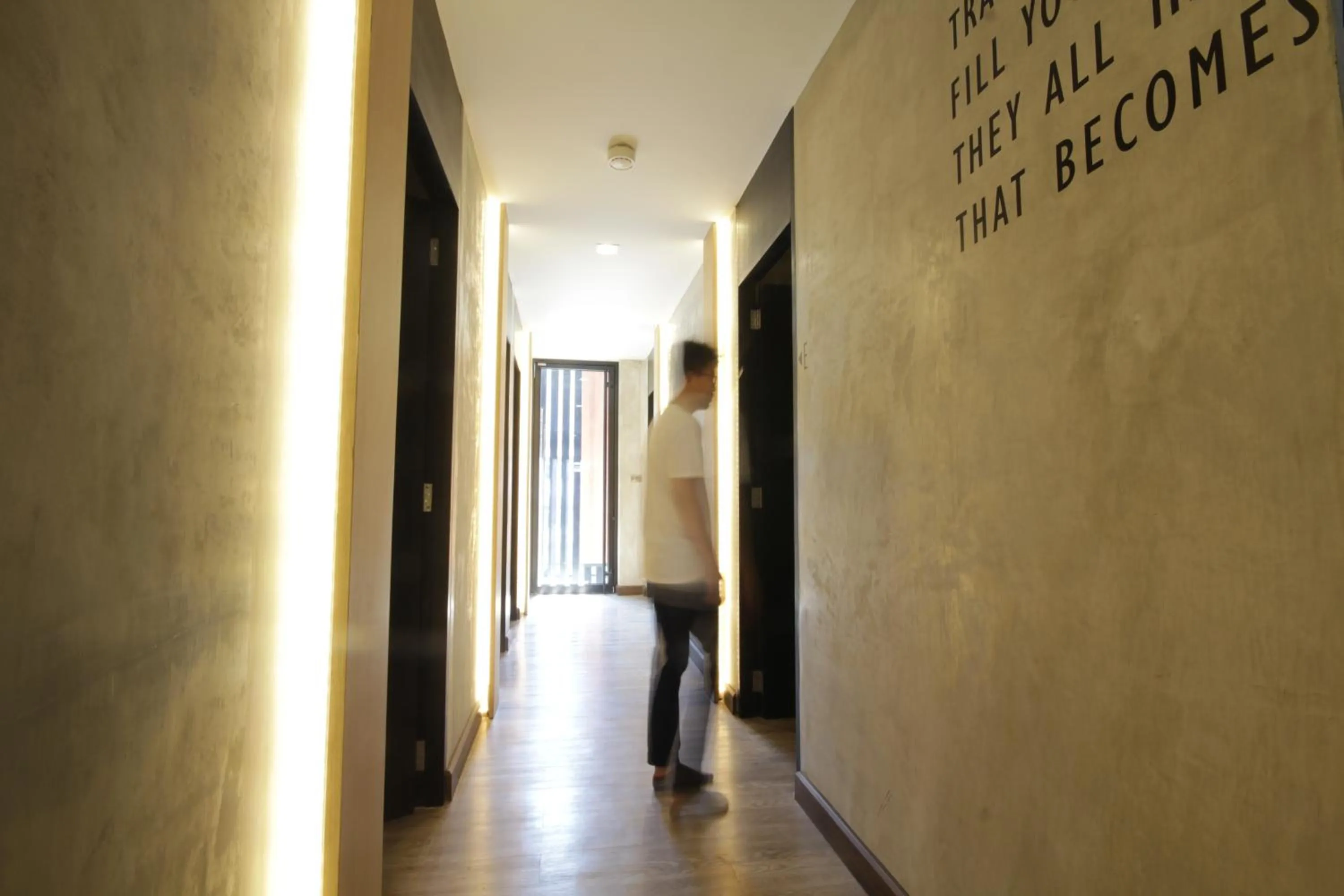 Decorative detail in Cazz Hostel