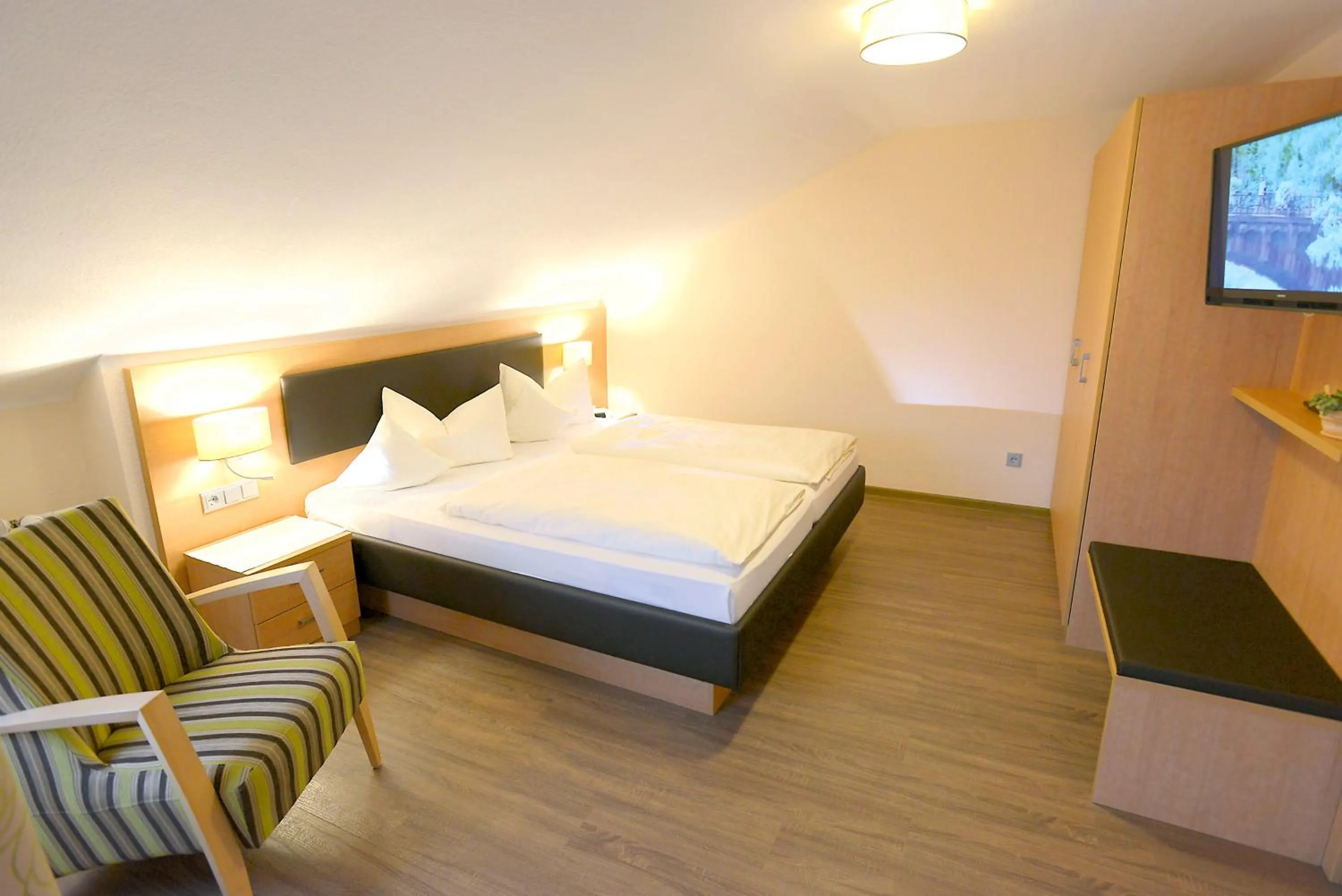 Photo of the whole room, Bed in Hotel Waldlust