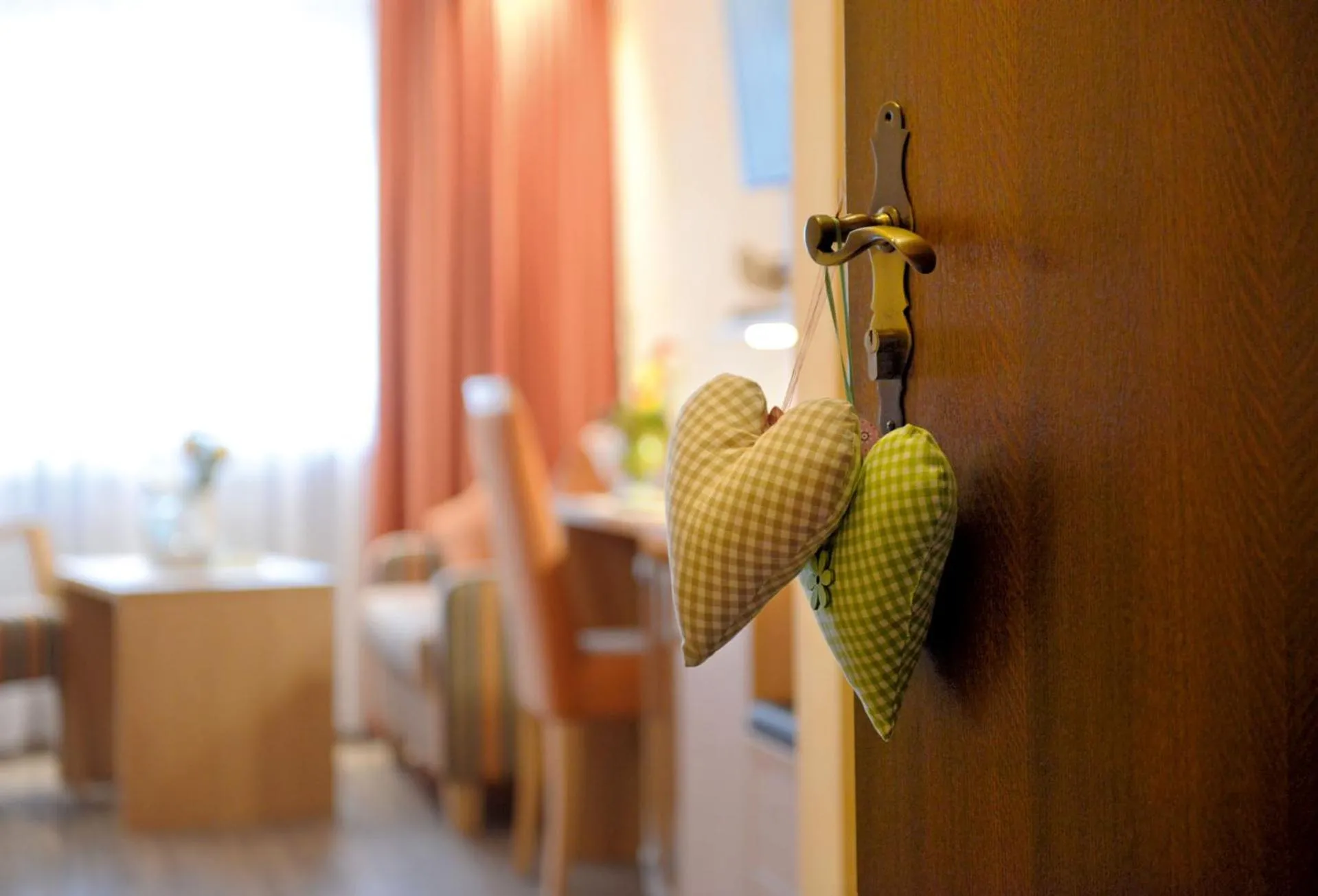 Decorative detail, Bed in Hotel Waldlust