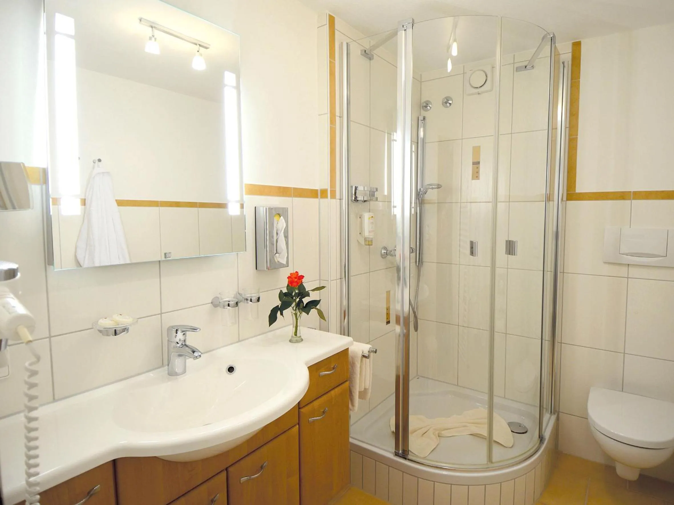 Bathroom in Hotel Waldlust