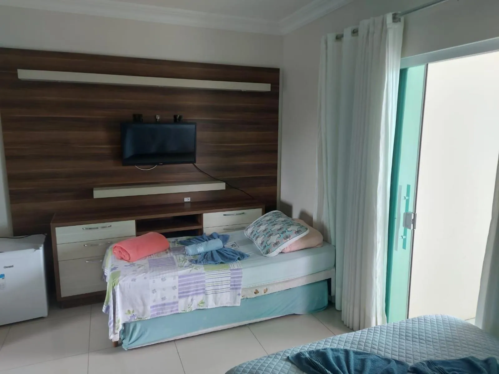 Bedroom, Bed in Pousada Ilha do Itacolomi Com Piscina 2km do Beto Carrero