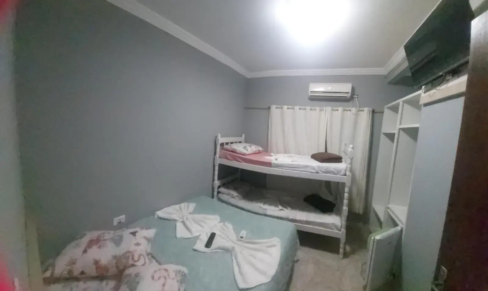 Bedroom, Bed in Pousada Ilha do Itacolomi Com Piscina 2km do Beto Carrero Bedroom, Bed in Pousada Ilha do Itacolomi Com Piscina 2km do Beto Carrero