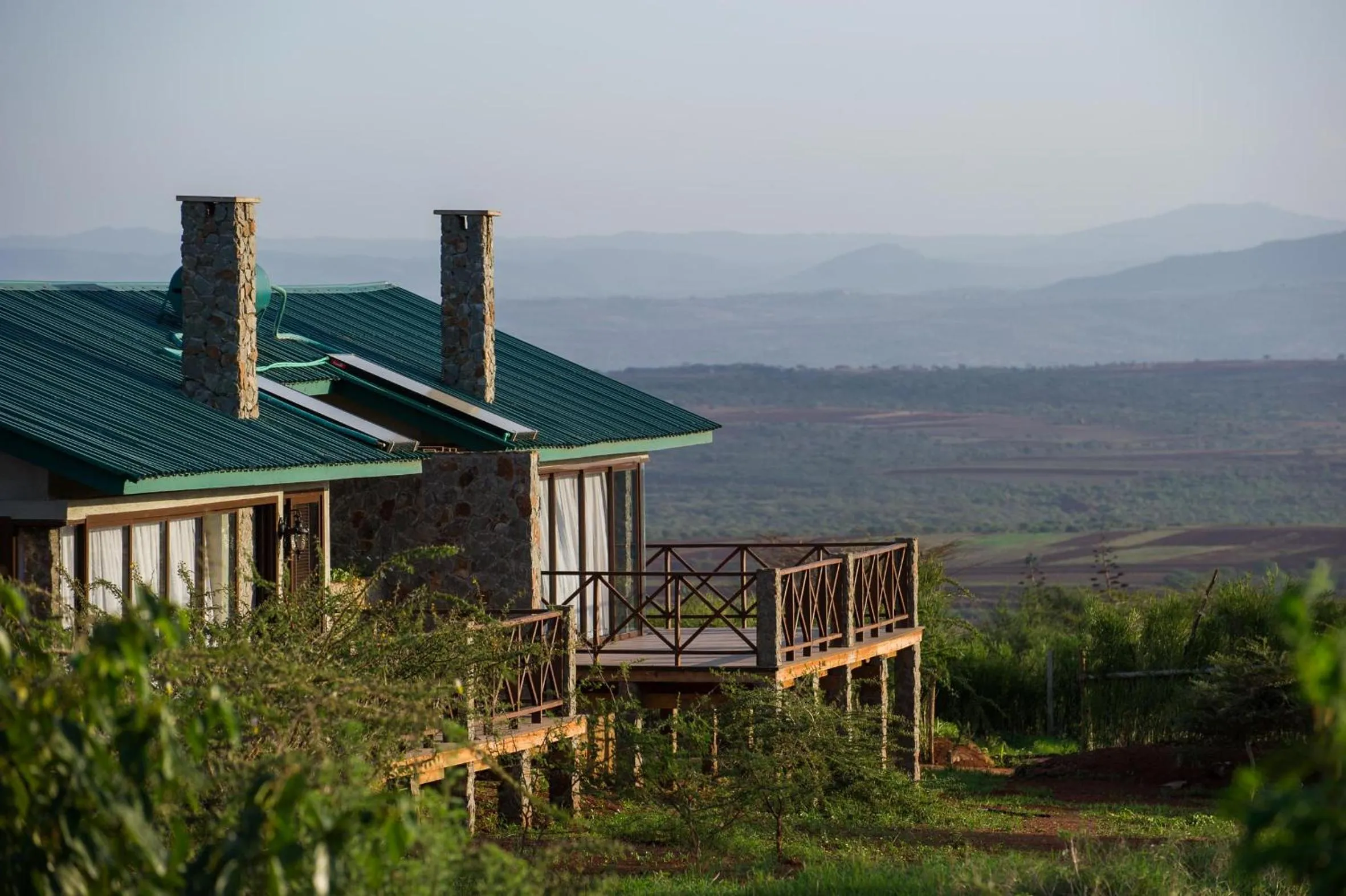 Property building in Ngorongoro Oldeani Mountain Lodge