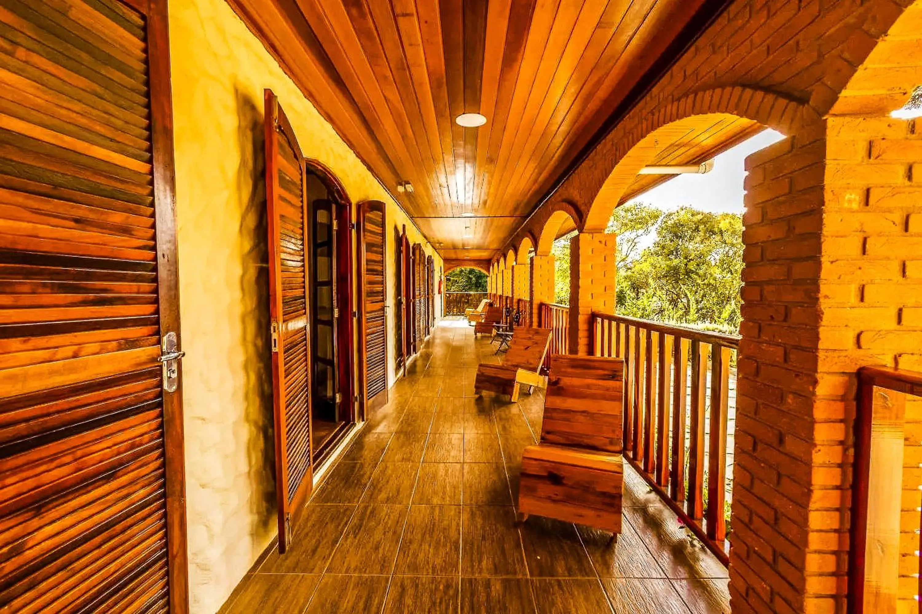 Balcony/Terrace in VELINN Pousada Vila Floratta