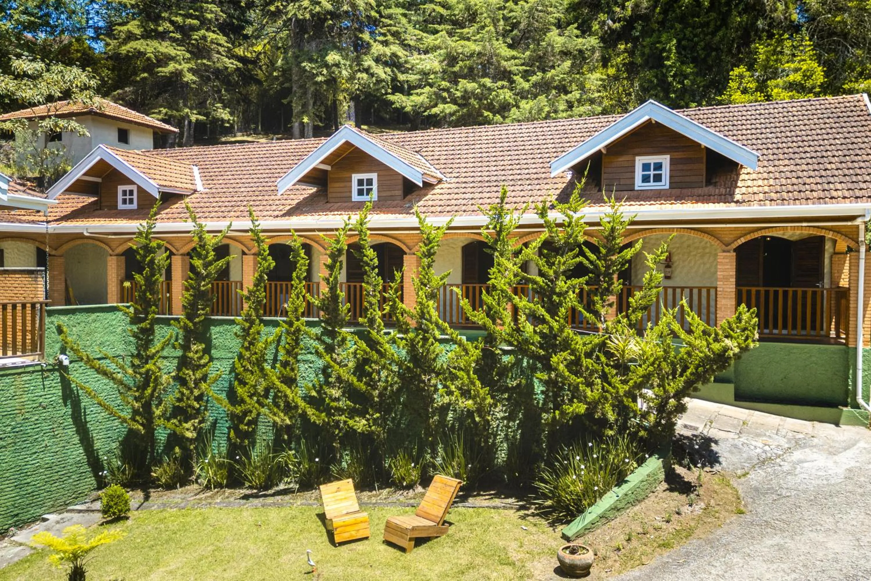 Garden in VELINN Pousada Vila Floratta