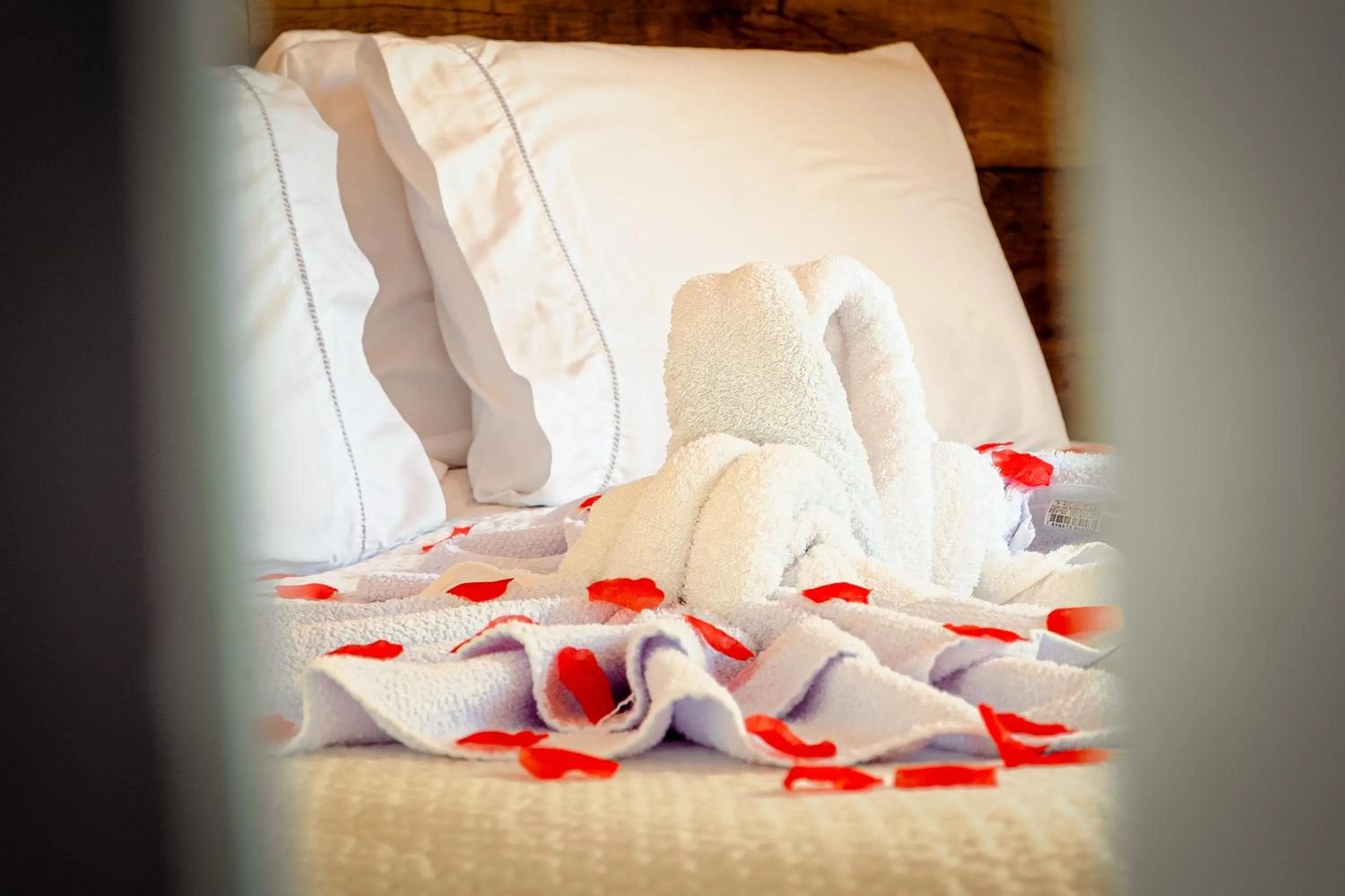 Decorative detail, Bed in VELINN Pousada Vila Floratta