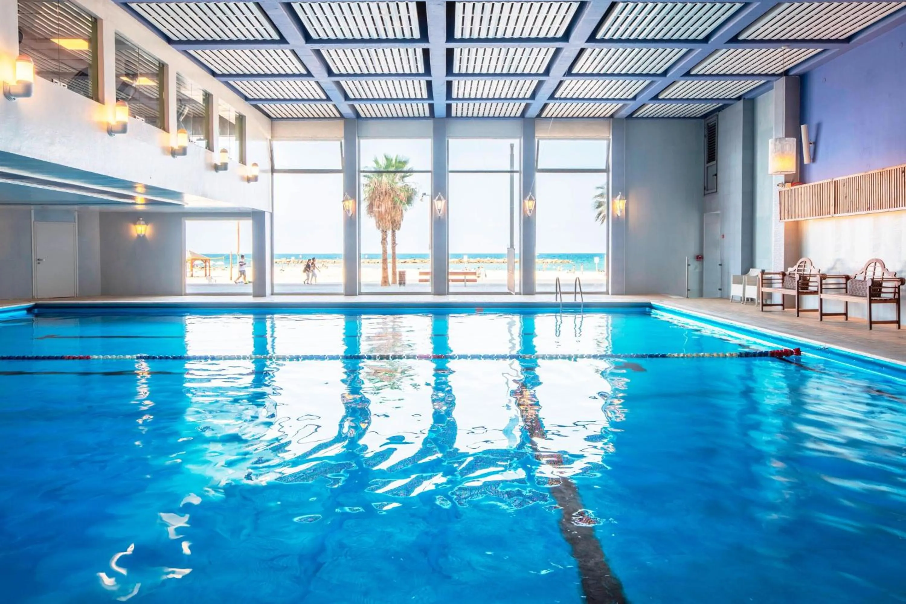 Swimming pool in Renaissance Tel Aviv Hotel