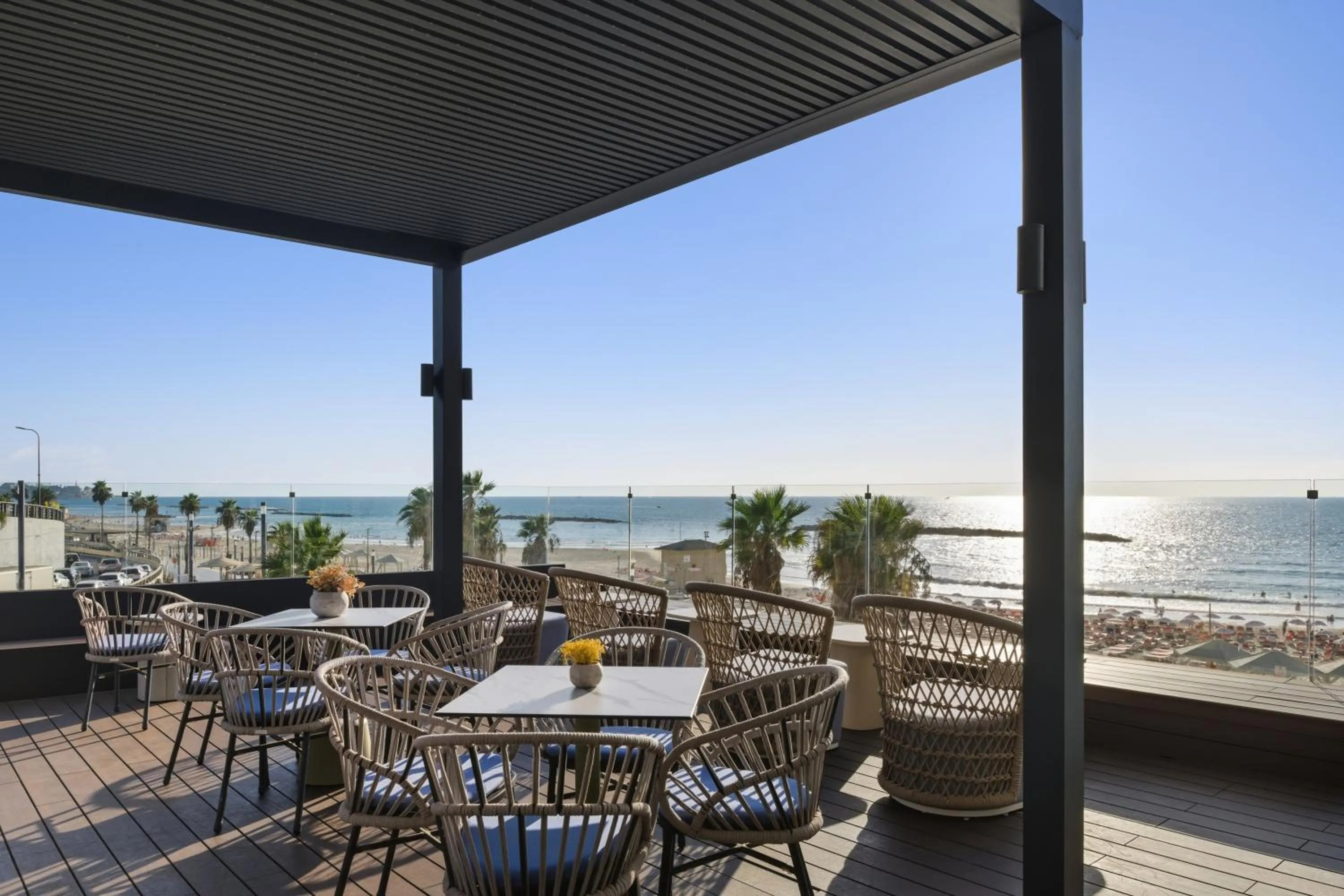 Patio in Renaissance Tel Aviv Hotel