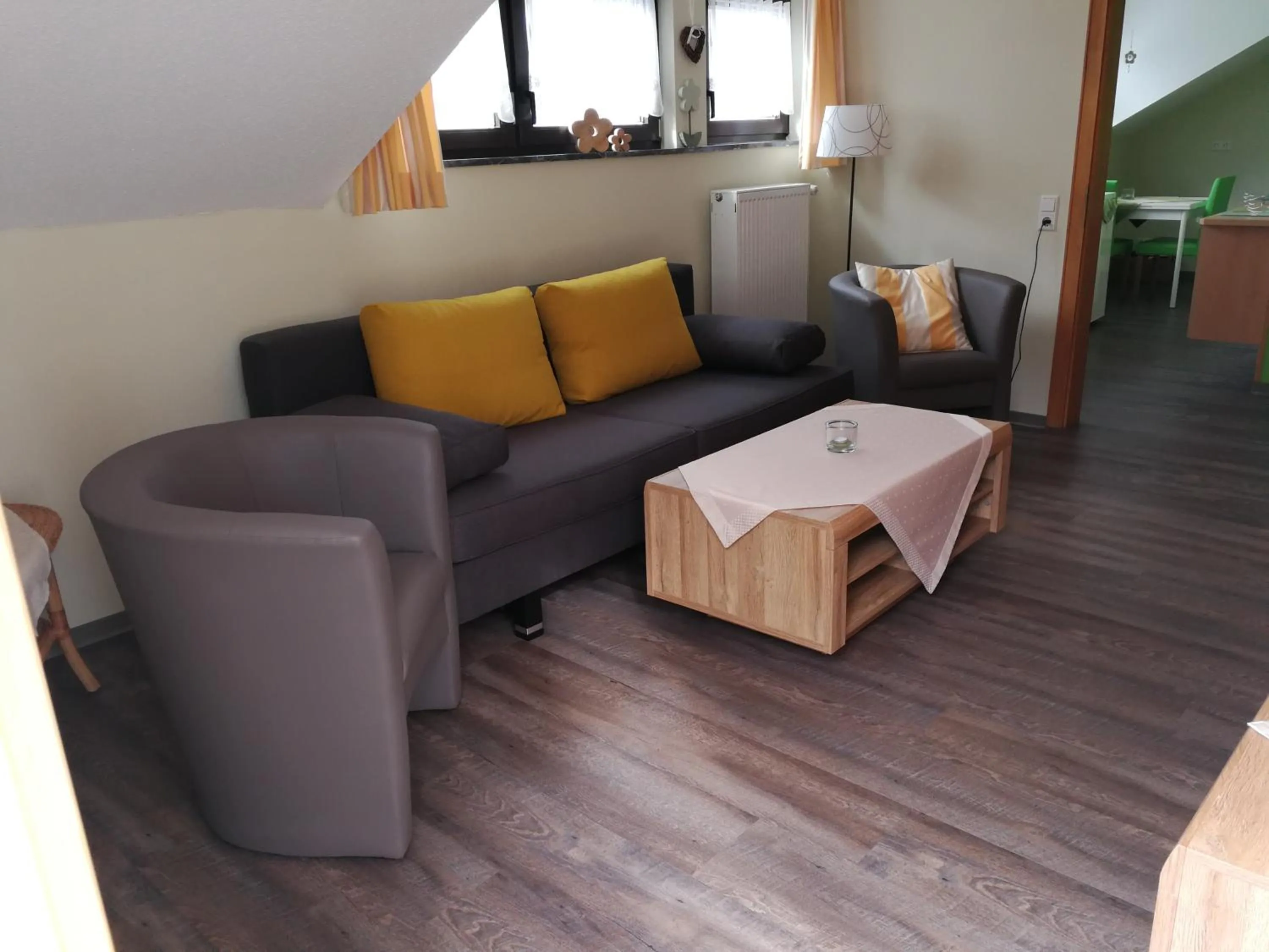 Living room in Ferienwohnung Rivaner