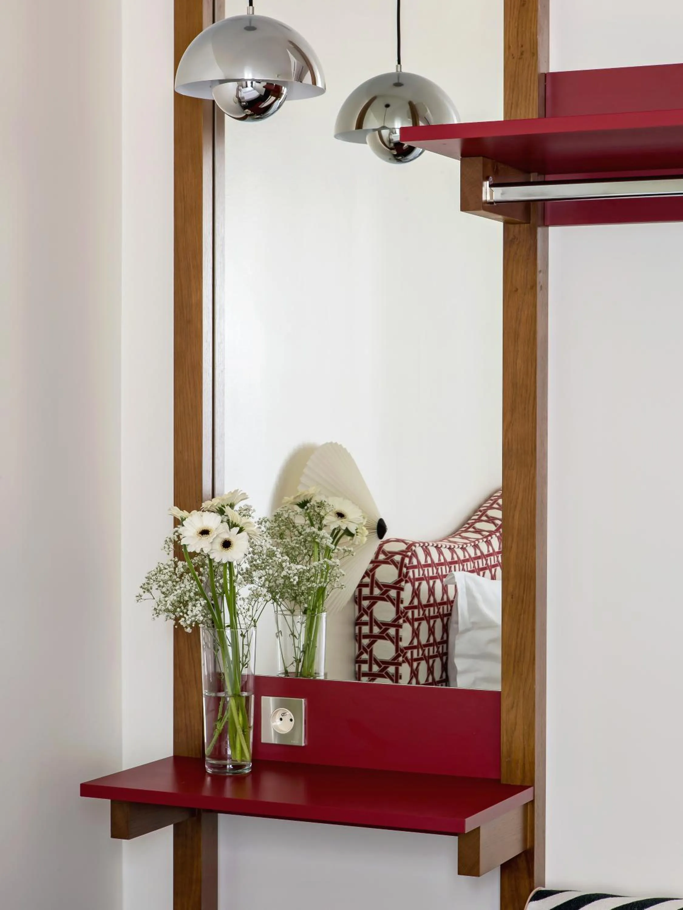 Decorative detail in Hôtel Dalila