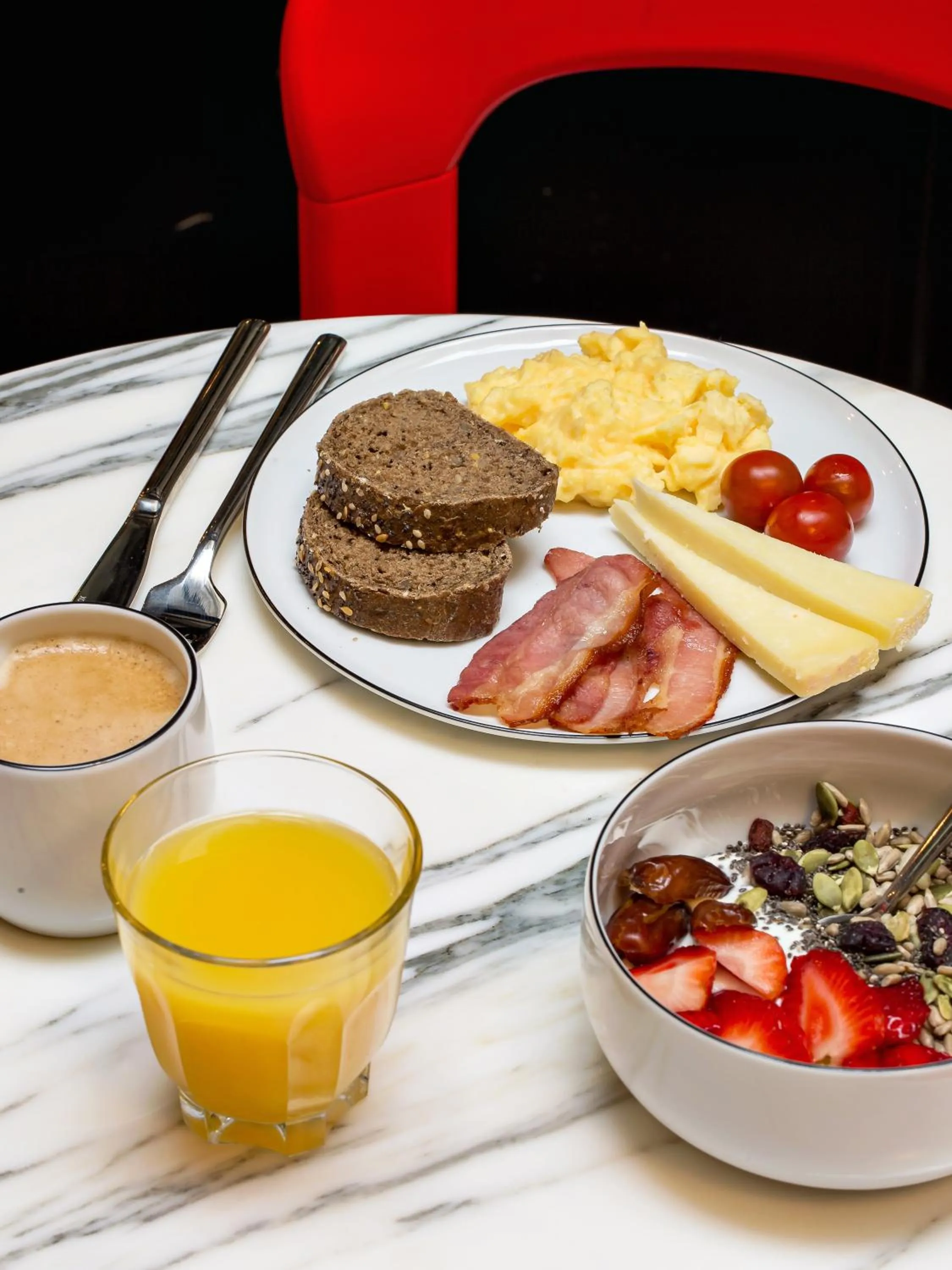 Buffet breakfast in Hôtel Dalila