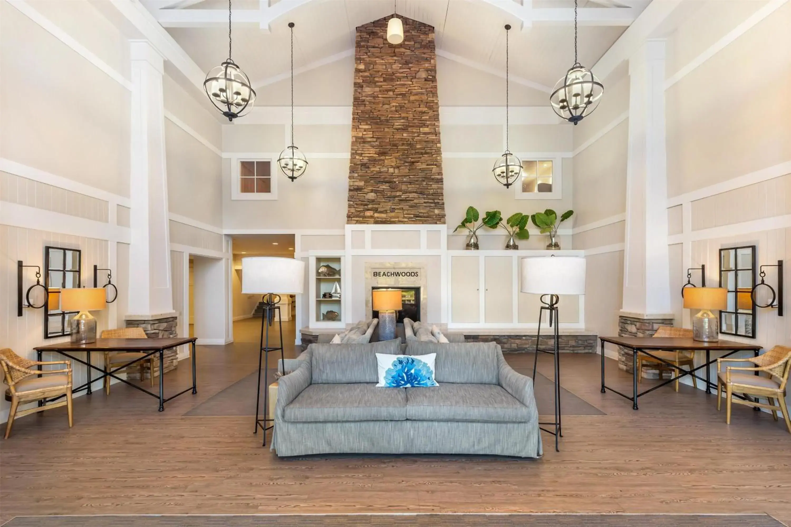 Lobby or reception in Hilton Vacation Club Beachwoods Kitty Hawk Lobby or reception in Hilton Vacation Club Beachwoods Kitty Hawk