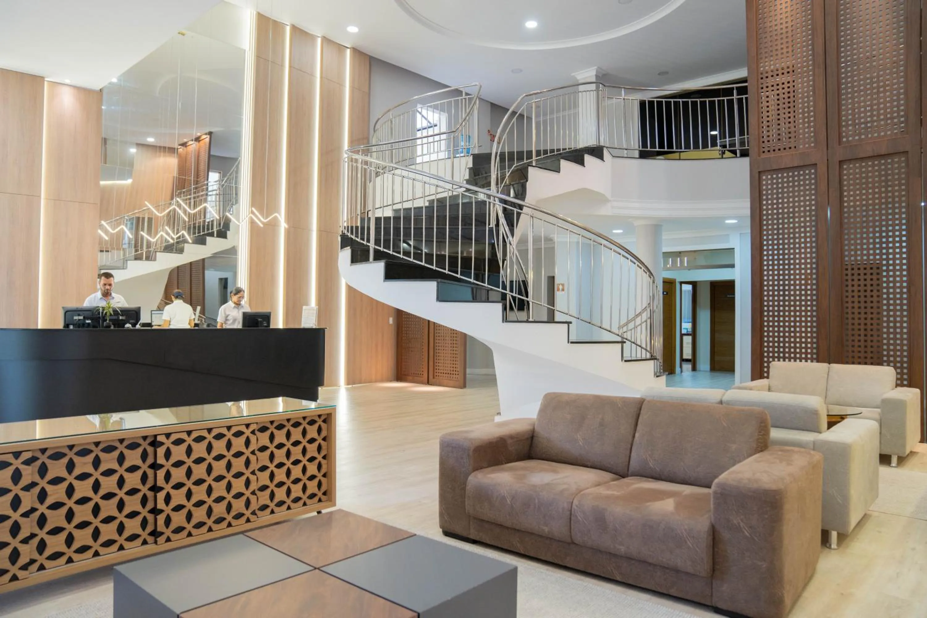 Lobby or reception in Hotel Lago Dourado