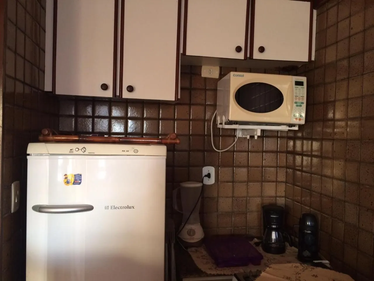 Kitchen or kitchenette in Apartamento Velozo Santos