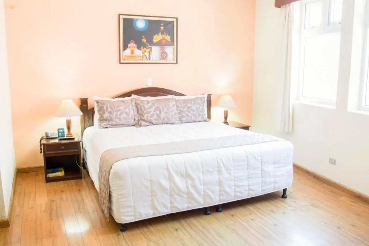 Bed in Hotel Pensión Bonifaz