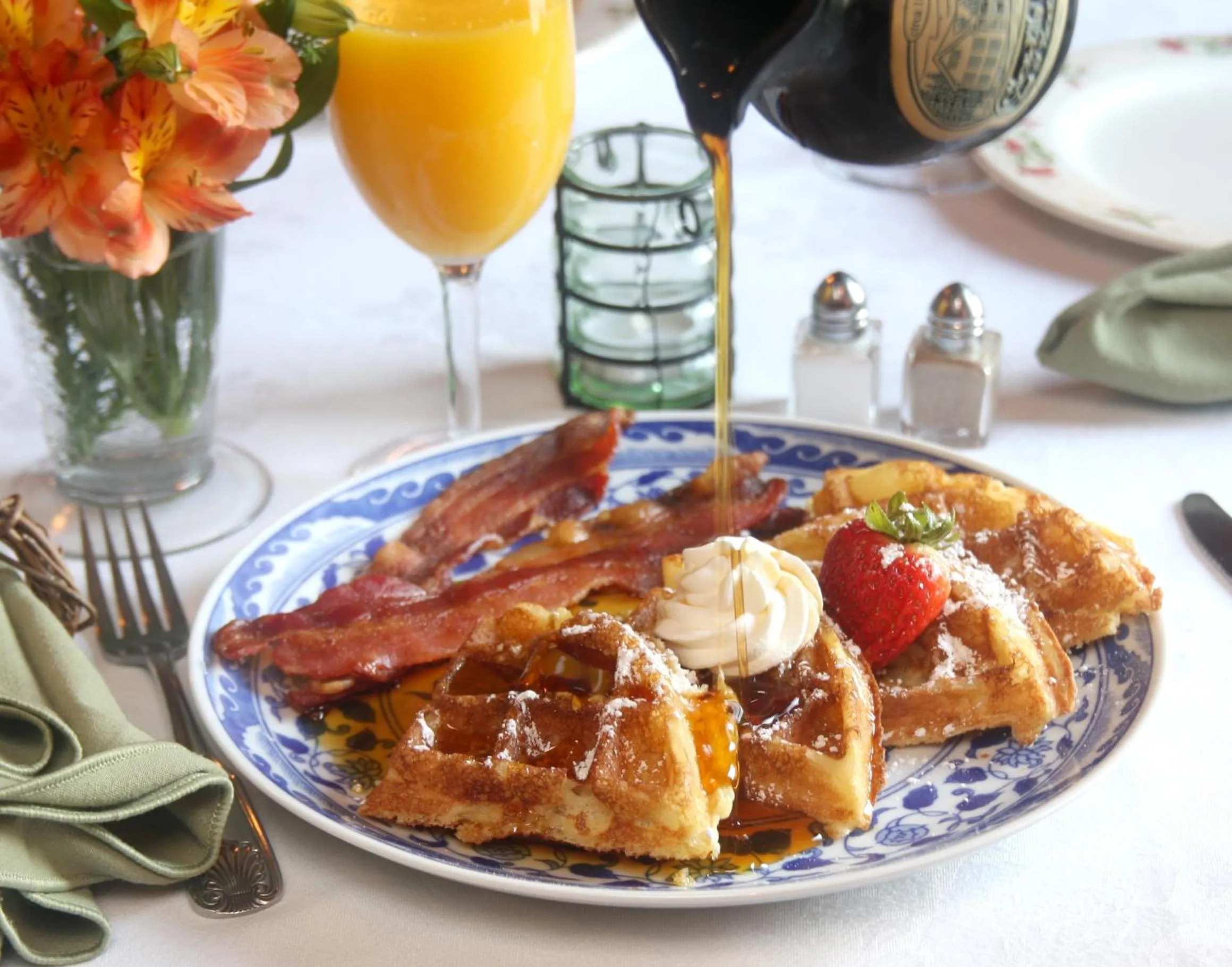 Food close-up in Glen-Ella Springs Hotel & Restaurant