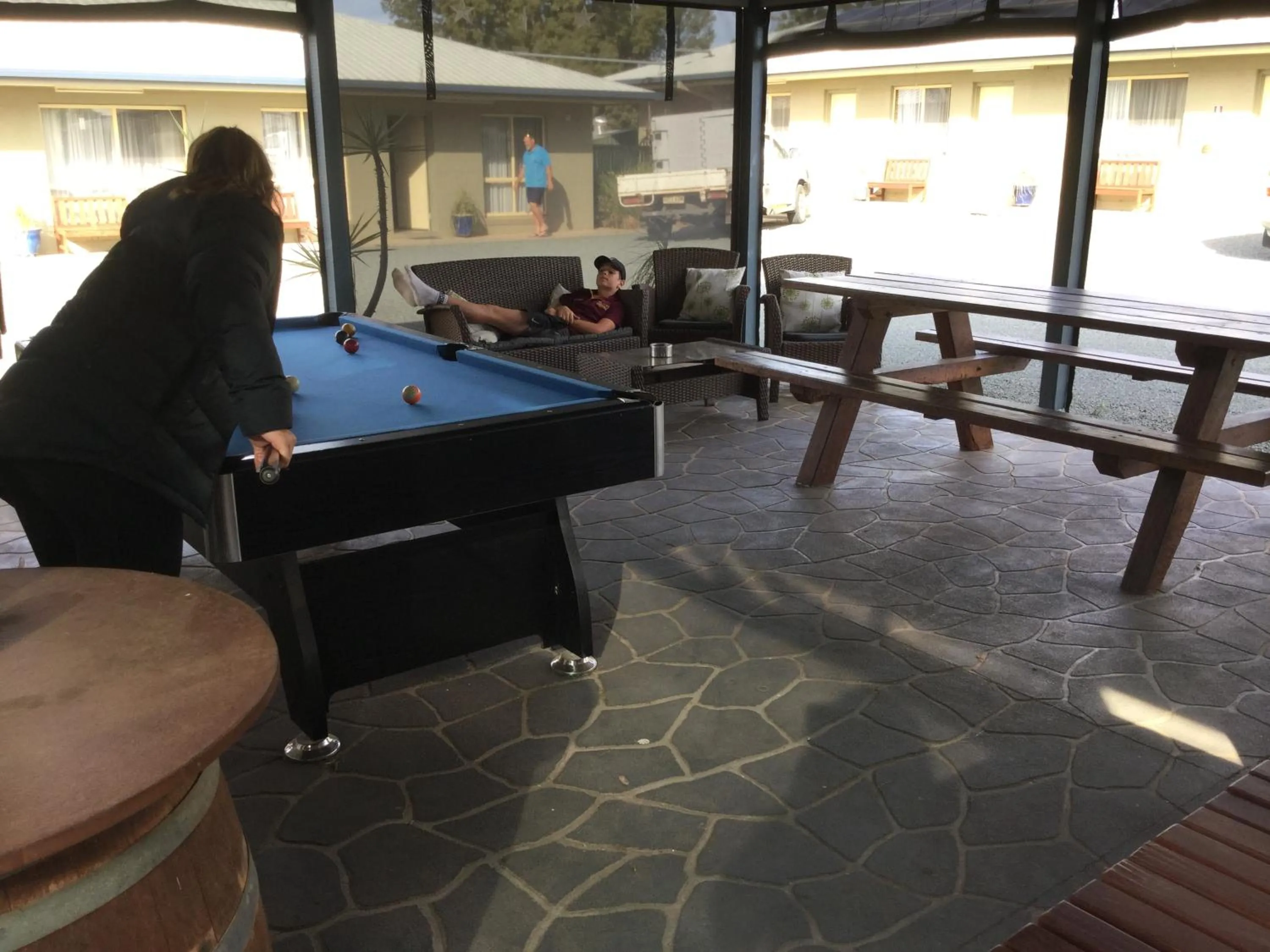 Game Room in Sunrise Motel