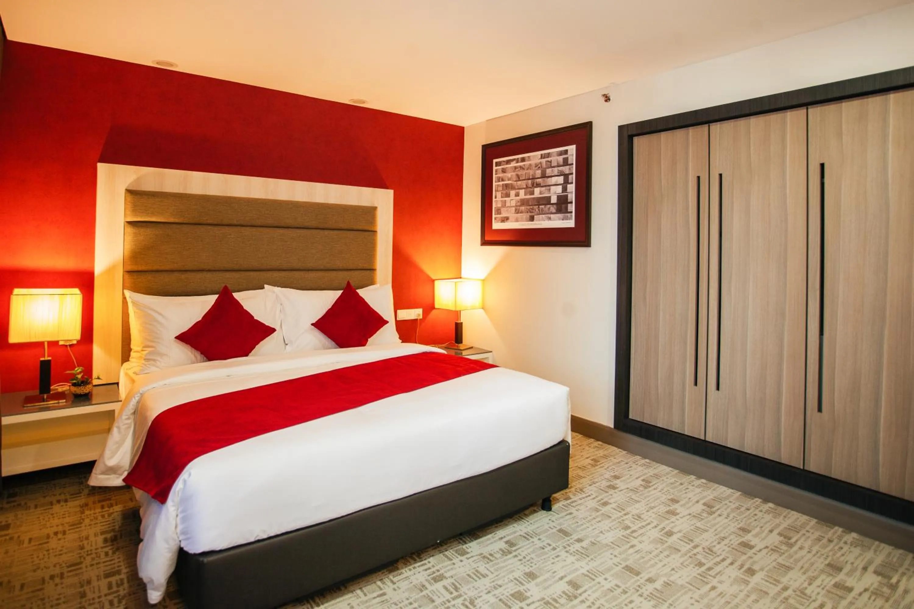 Bed in Verdant Hill Hotel Kuala Lumpur