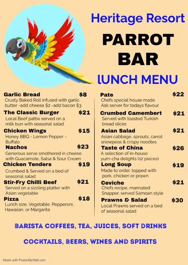 Food in Heritage Resort