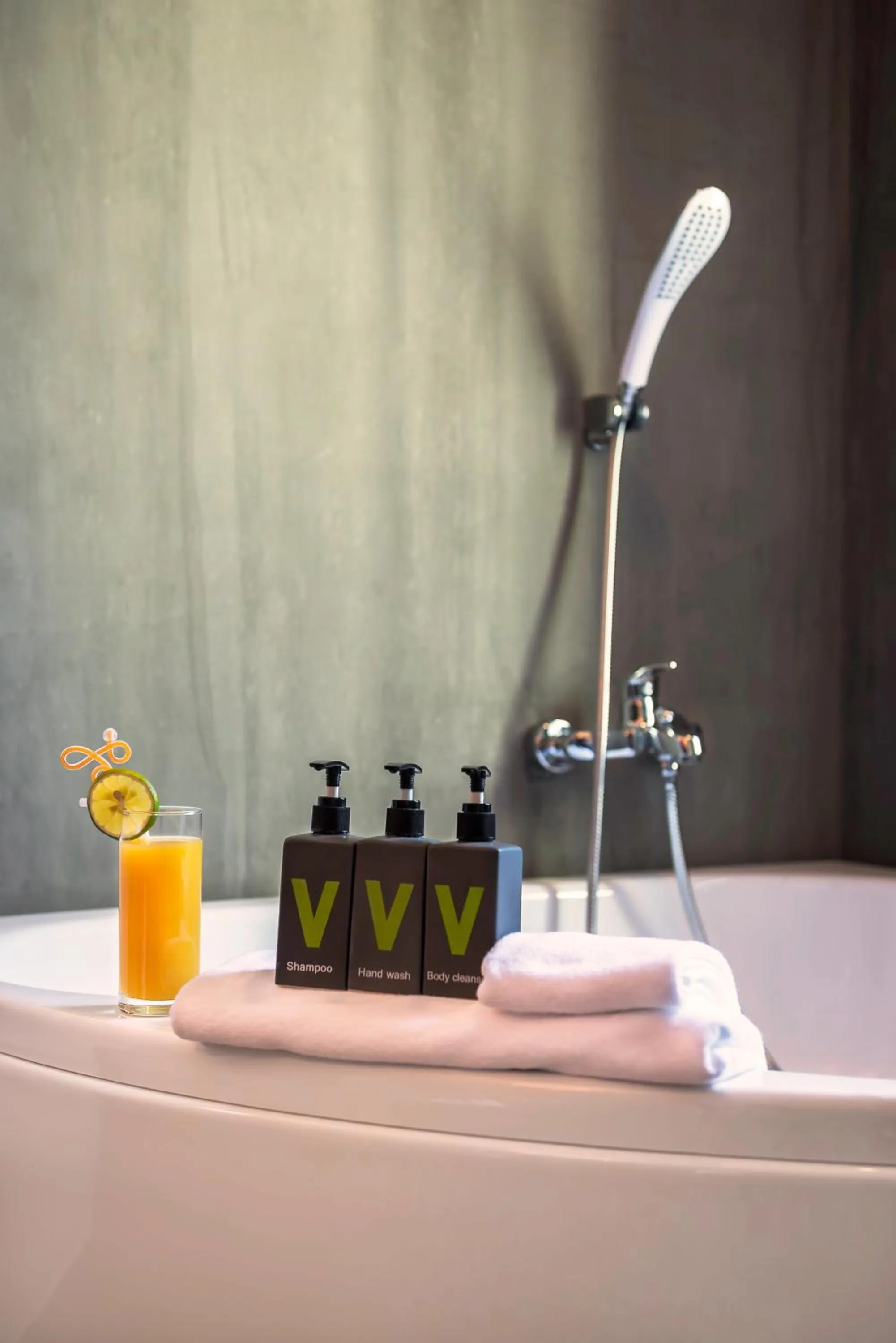 Bathroom in V Hotel Phnom Penh