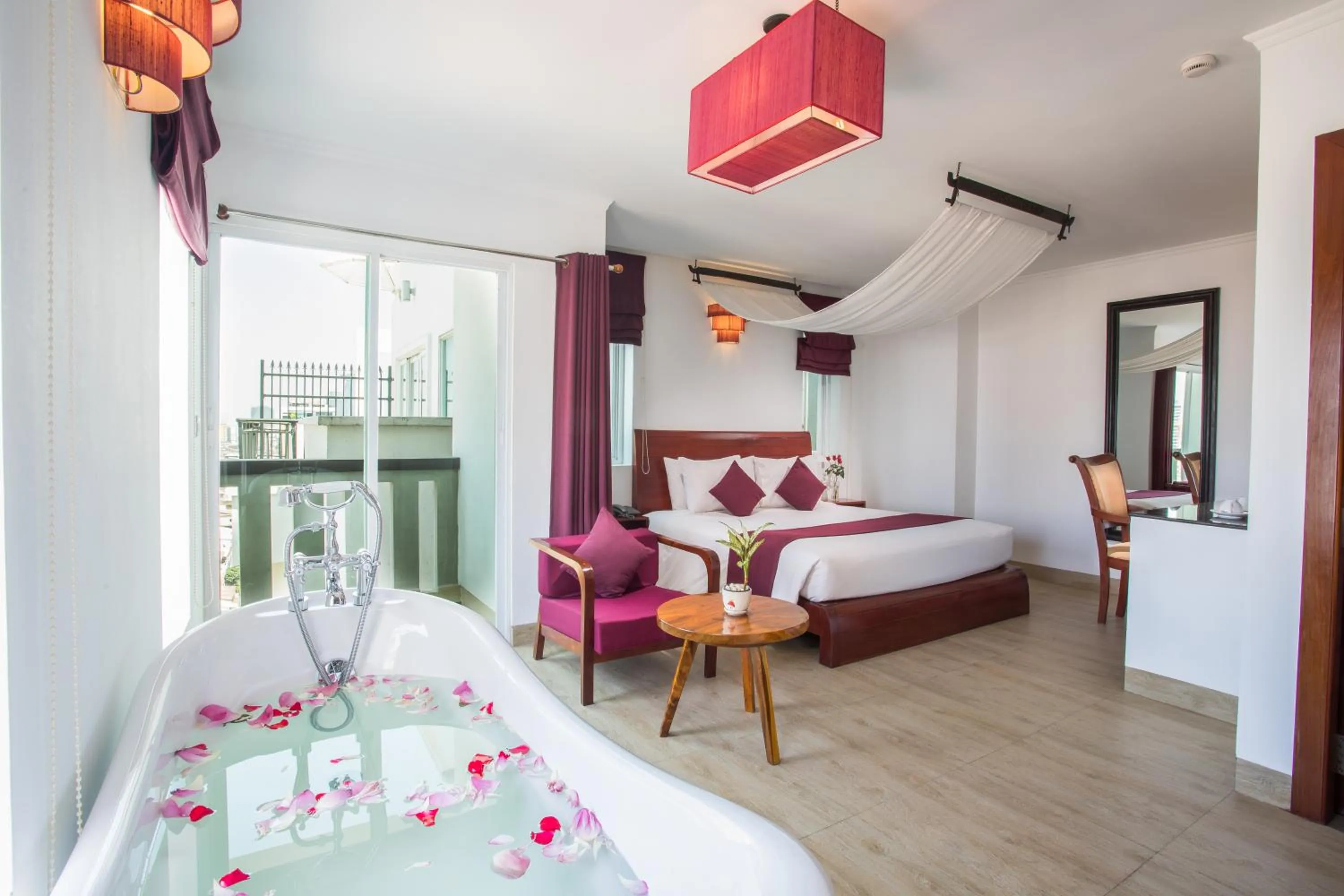 Junior Suite with Balcony - single occupancy in V Hotel Phnom Penh
