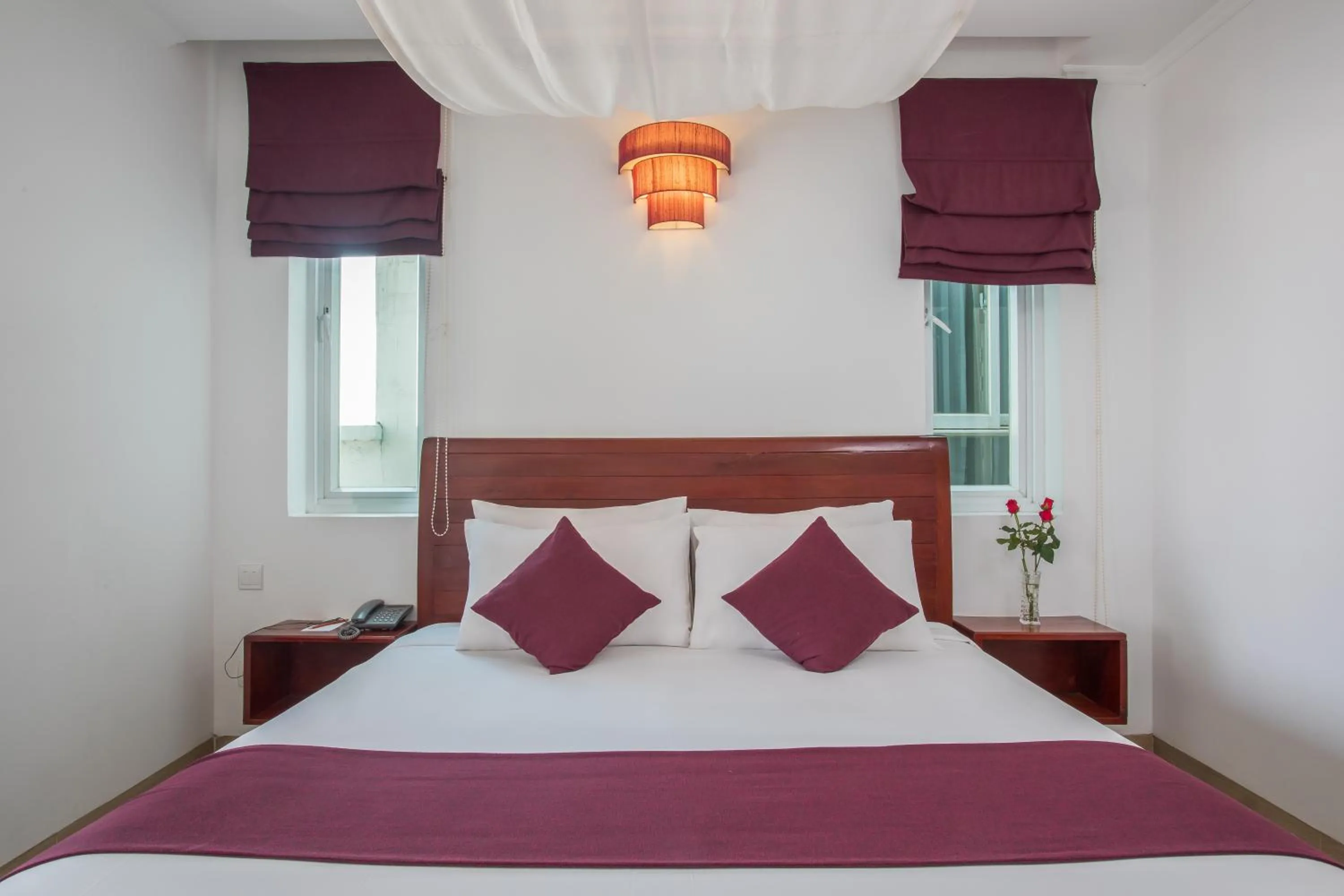 Bedroom in V Hotel Phnom Penh