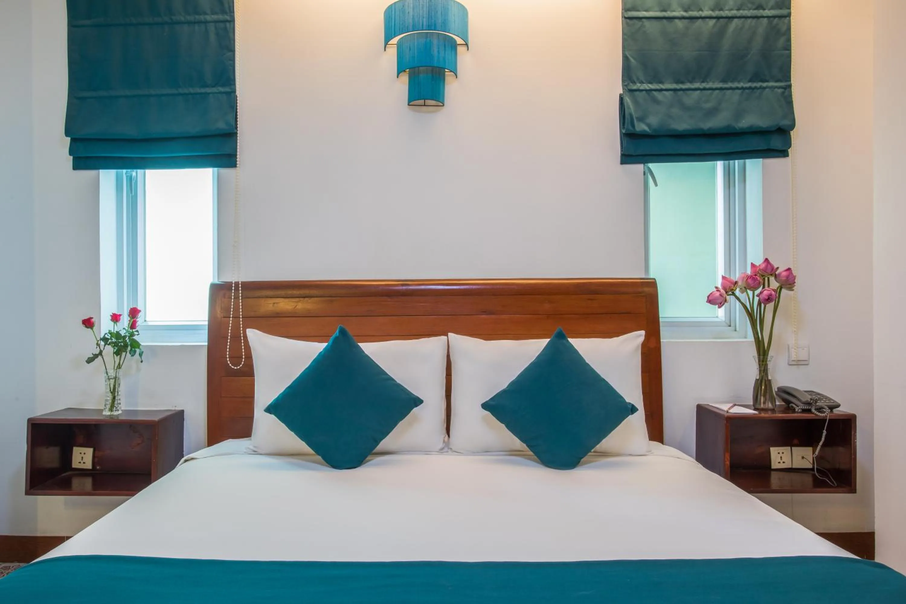 Bedroom in V Hotel Phnom Penh