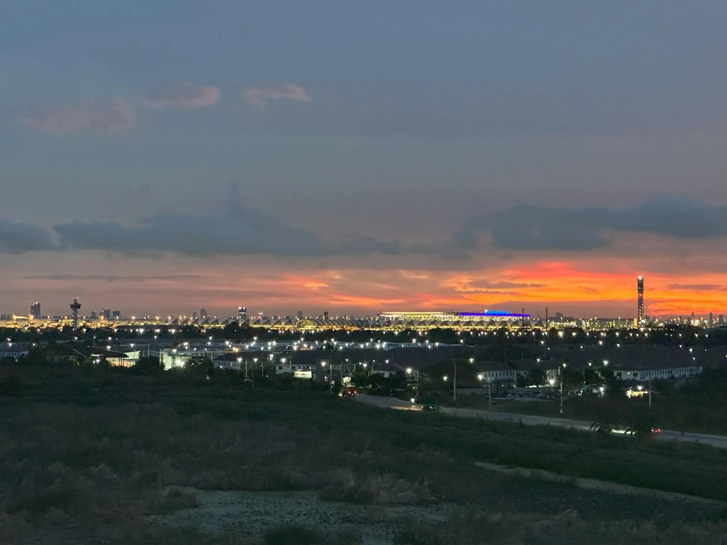 Nearby landmark in Bed-room at Suvarnabhumi Airport - Newly renovated Nearby landmark in Bed-room at Suvarnabhumi Airport - Newly renovated