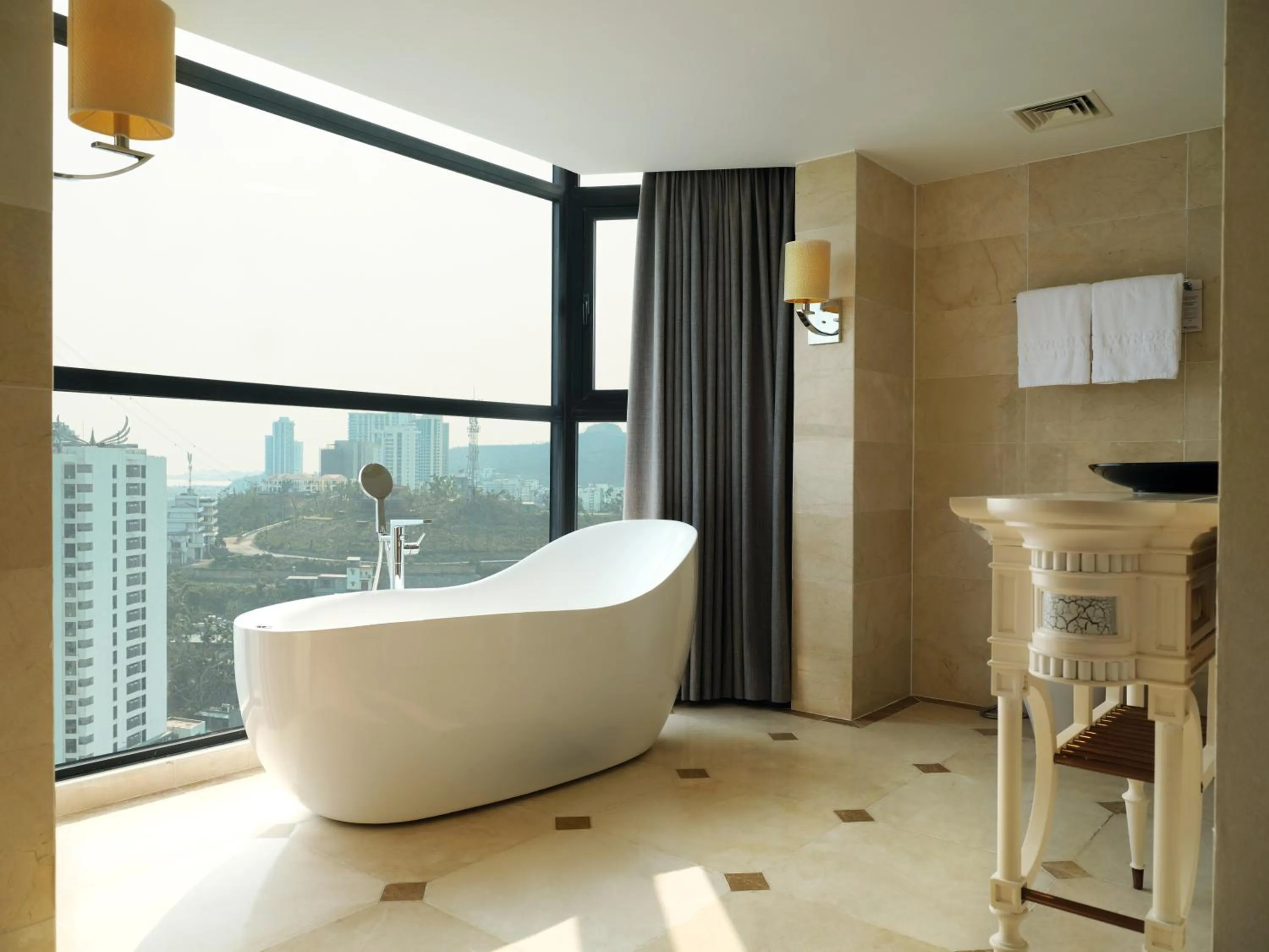 Bathroom in Wyndham Legend Halong