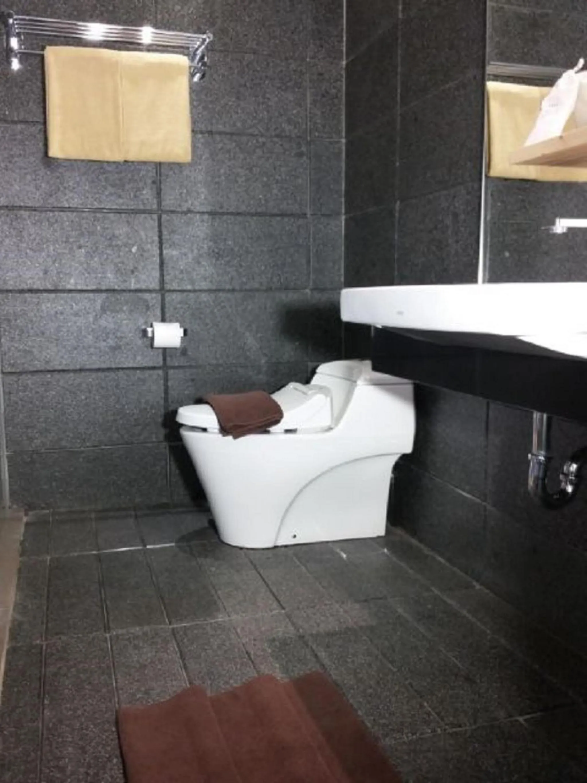 Toilet in Tama Boutique Hotel
