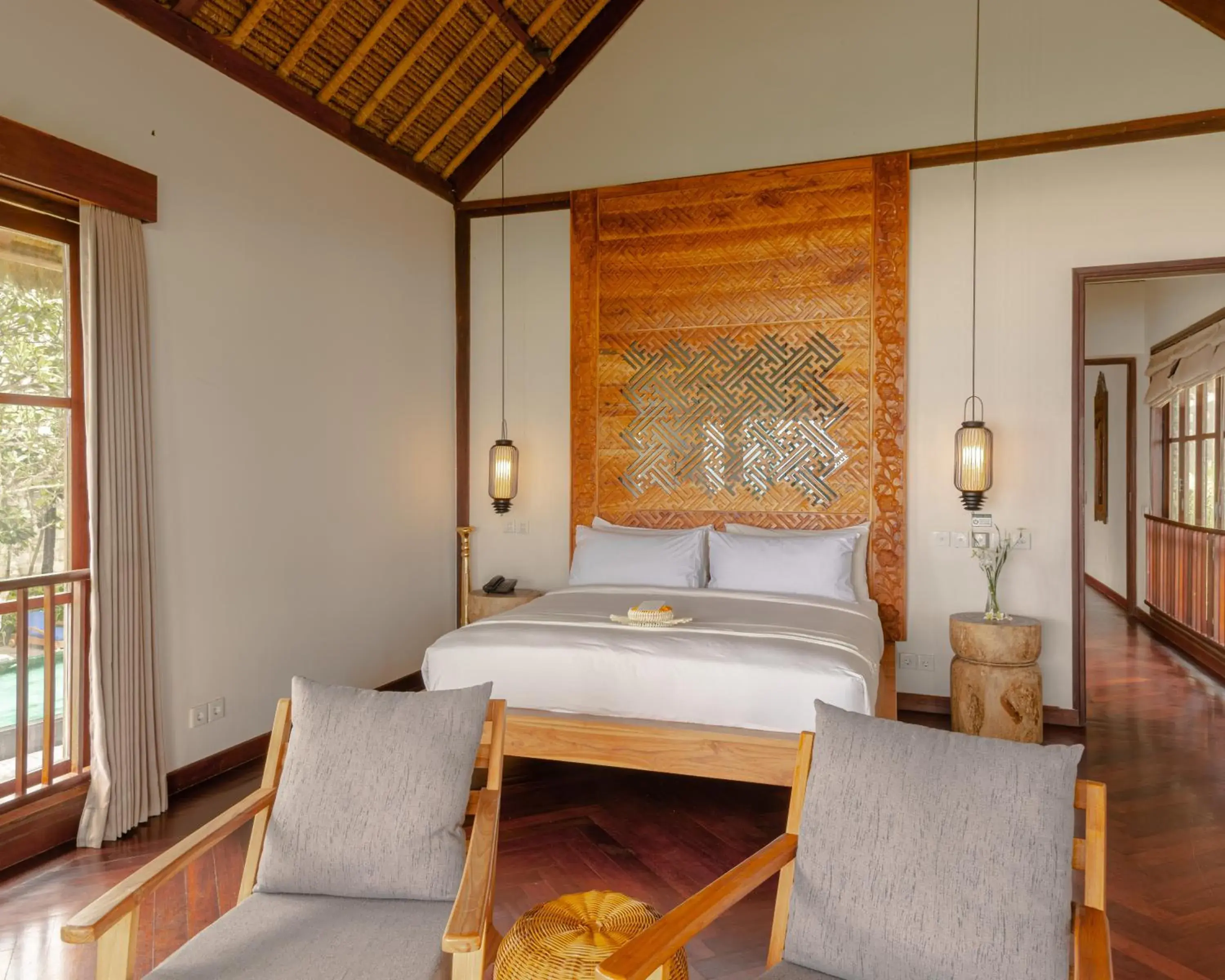 Bed in Sound of The Sea Villa Bed in Sound of The Sea Villa