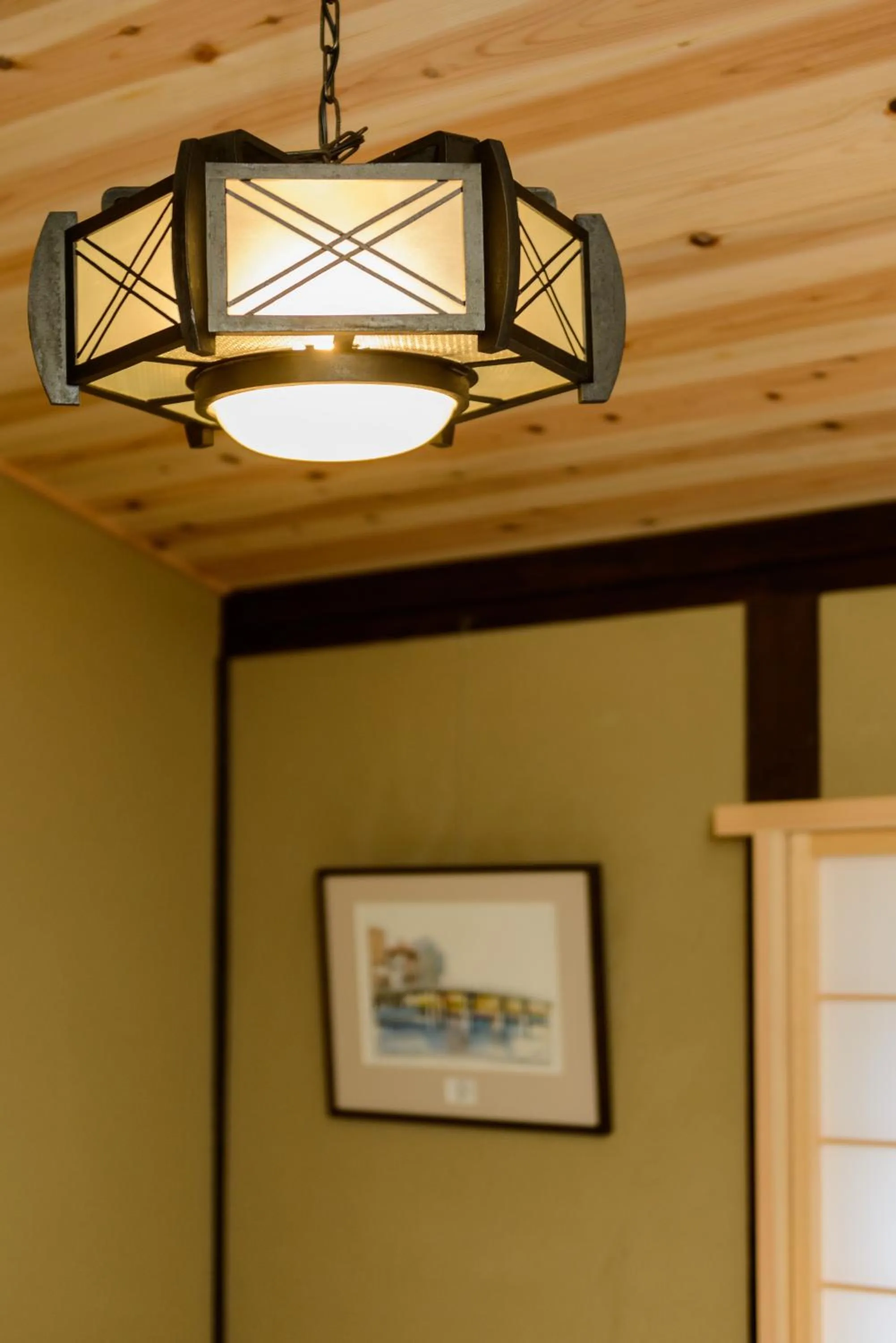 Decorative detail in Nadeshiko Shirakawa Machiya House