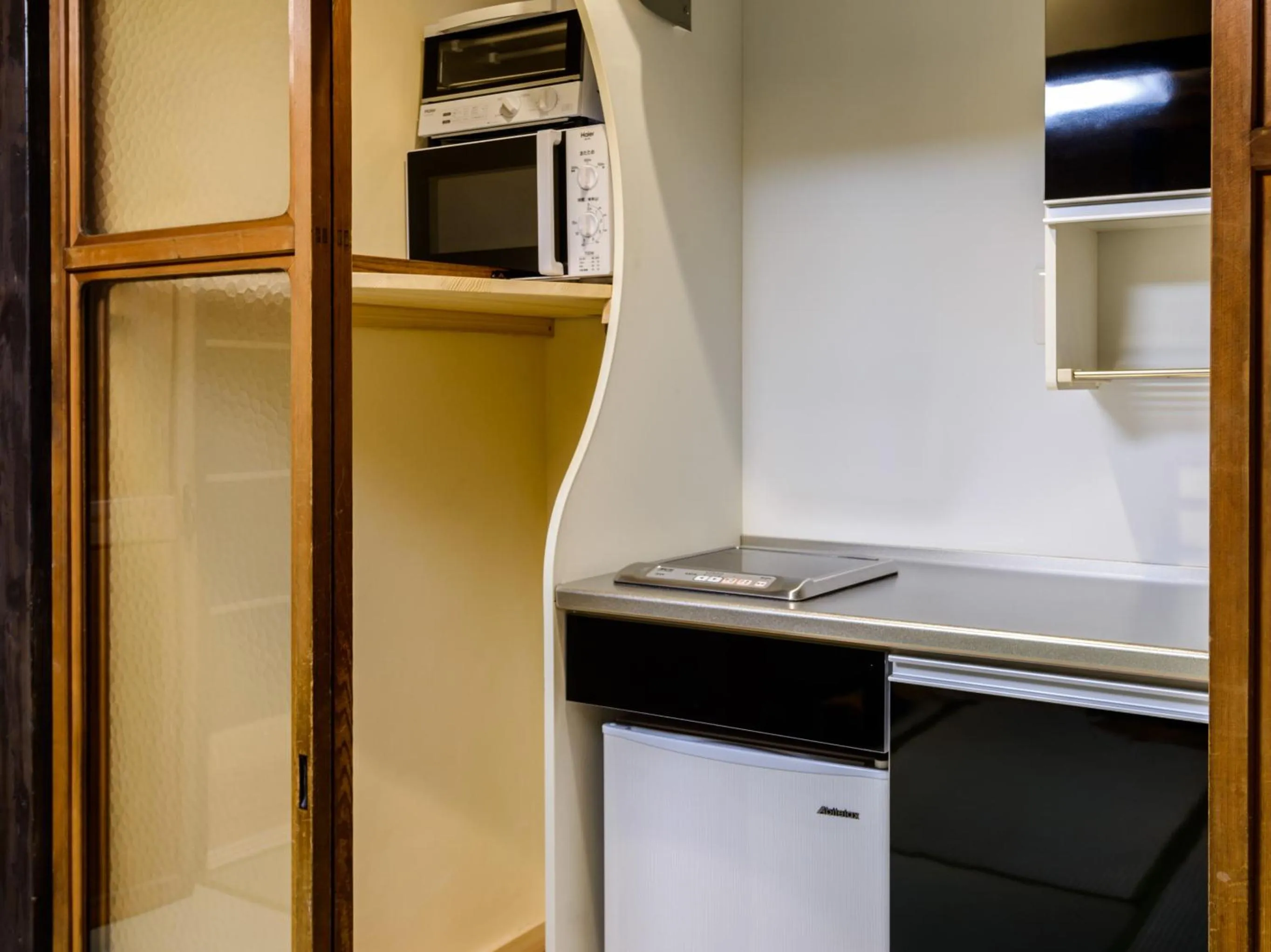 Kitchen or kitchenette in Nadeshiko Shirakawa Machiya House