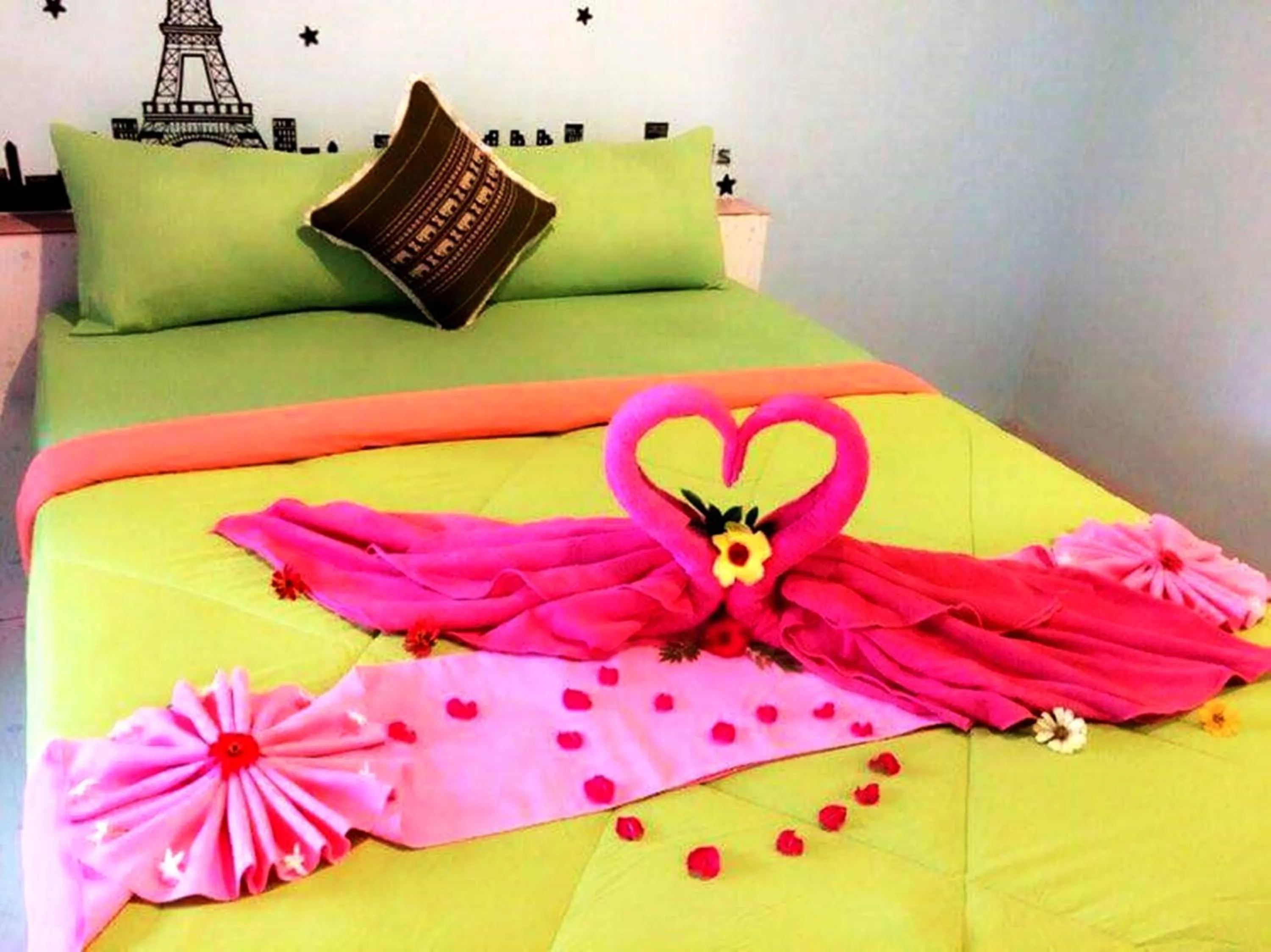 Bedroom, Bed in Rimsuan House