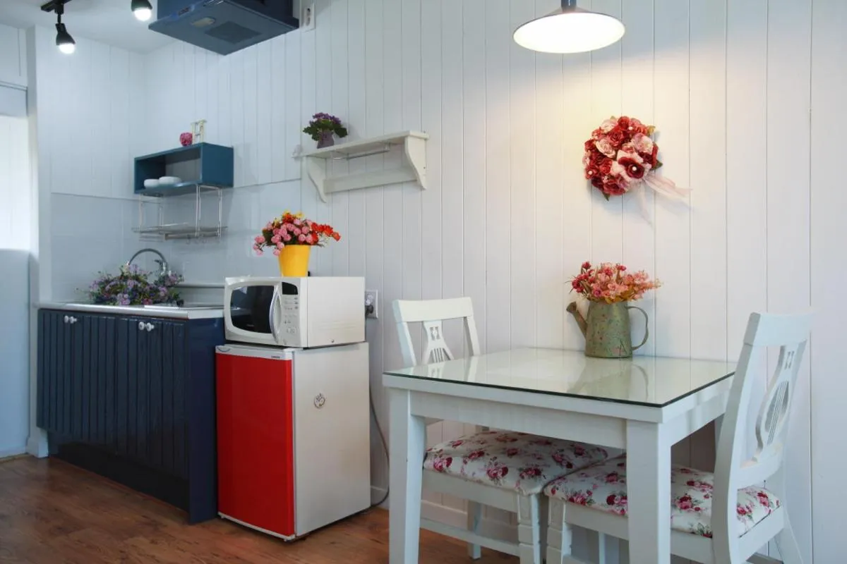 Kitchen or kitchenette in Pyeongchang Edelweiss Pension