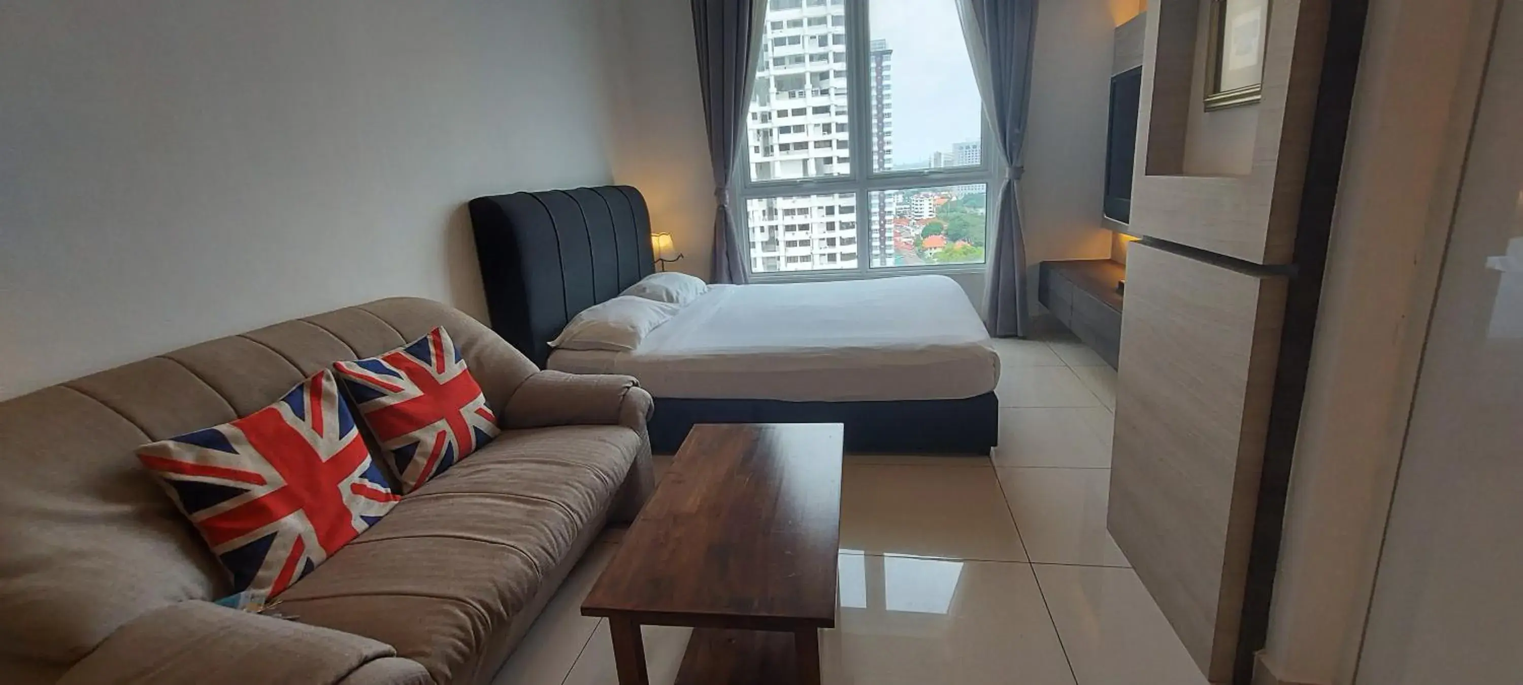 Bed in Merlene Suites at Mansion One Formerly know as Mansion One Suites Bed in Merlene Suites at Mansion One Formerly know as Mansion One Suites