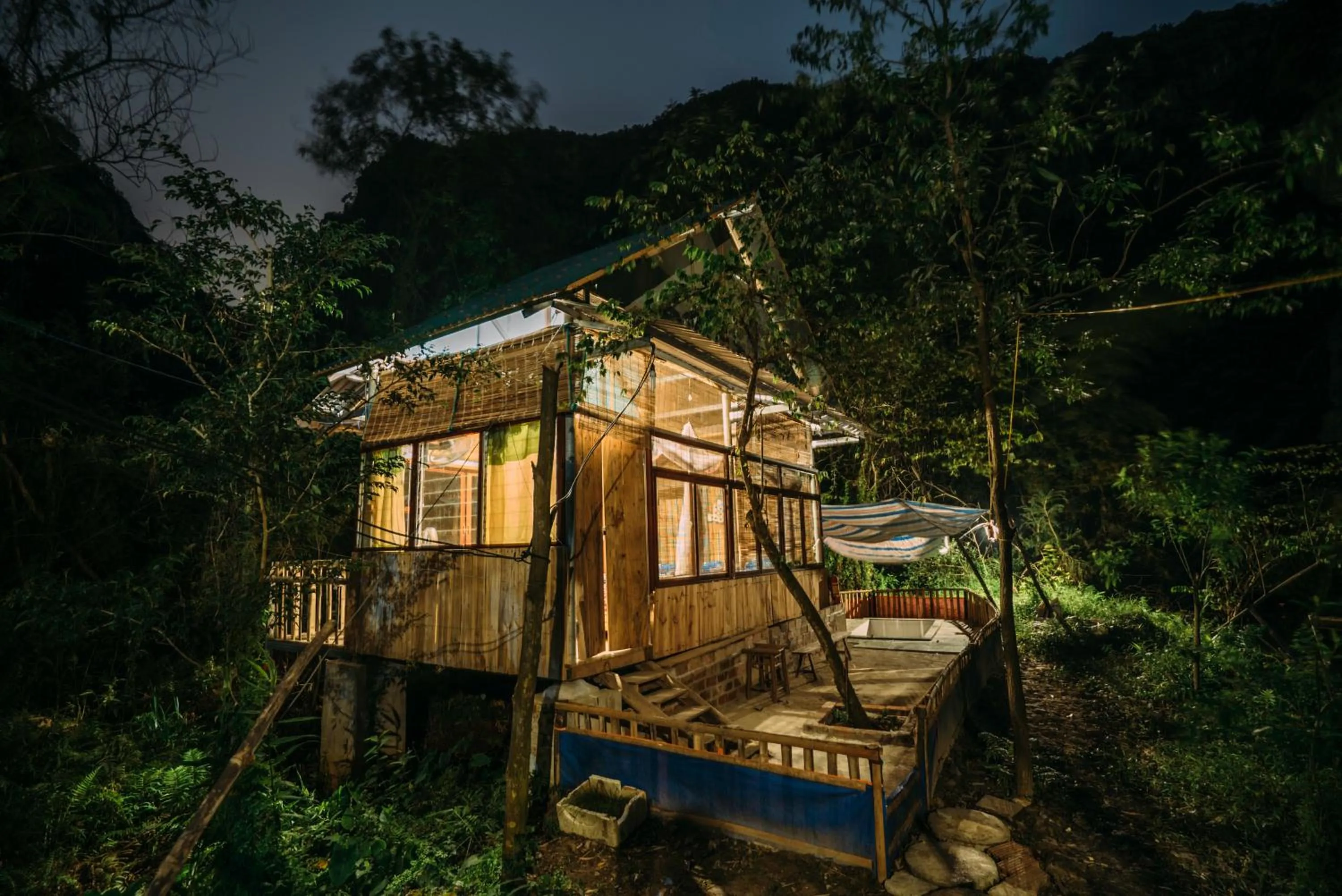 Property building in Chez Beo Homestay