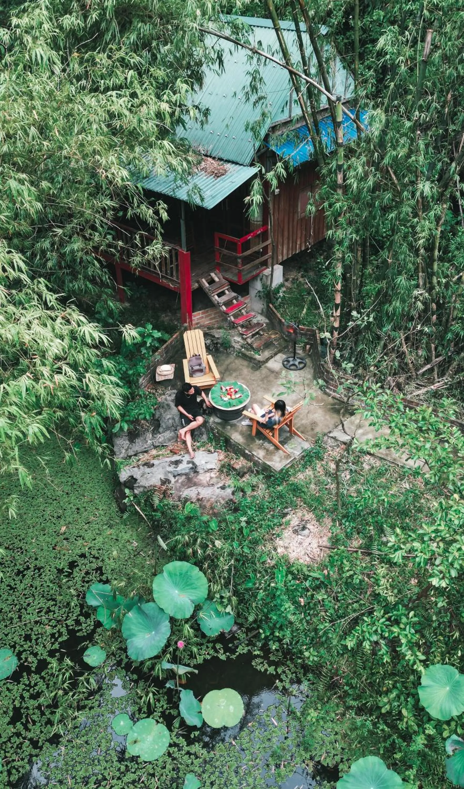 Property building in Chez Beo Homestay