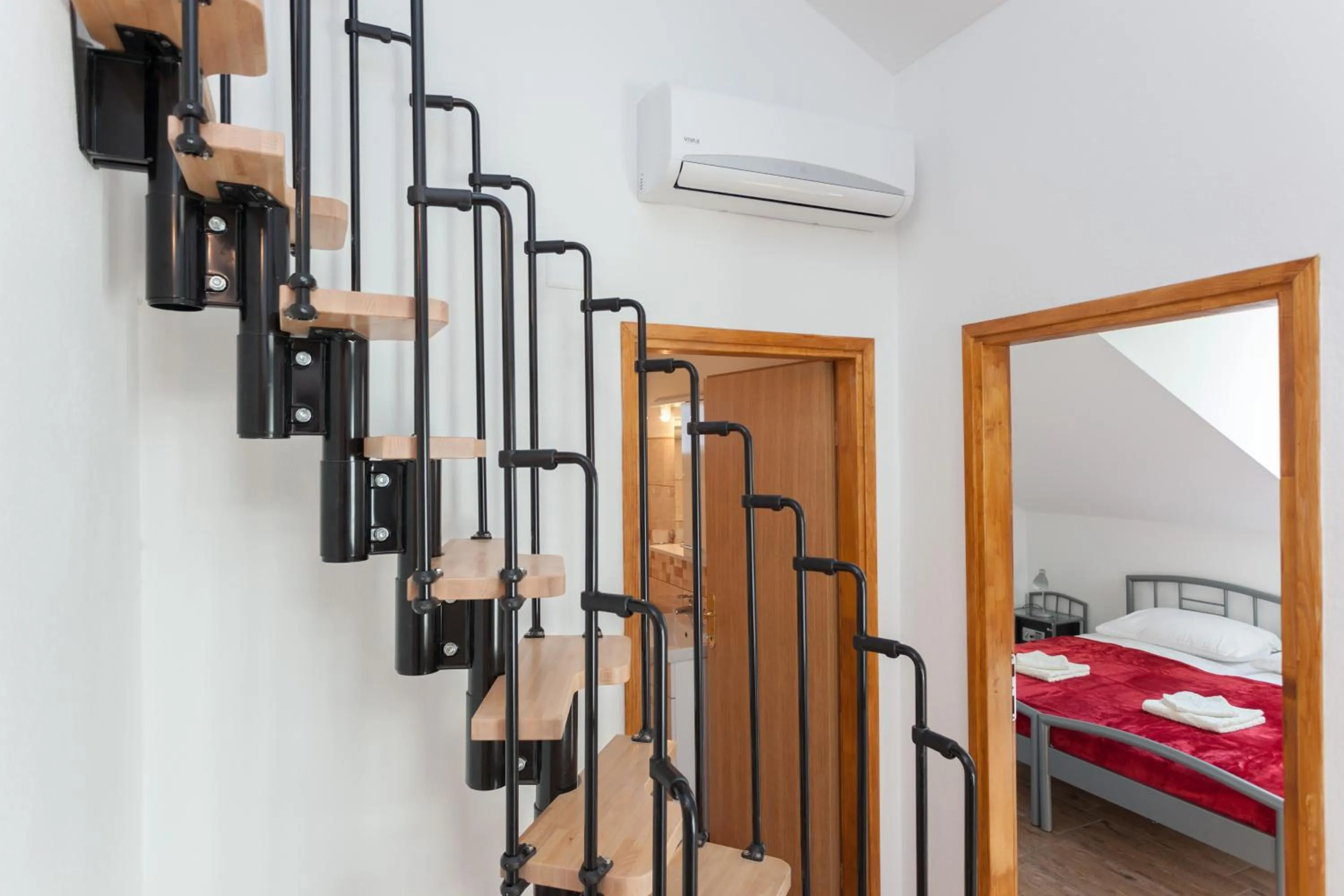 Area and facilities, Bed in Apartment Mistral 51