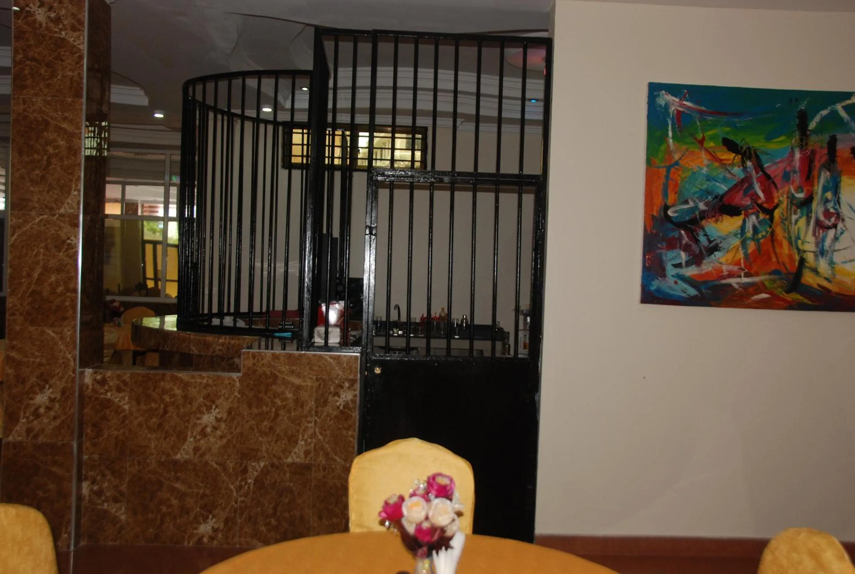 Decorative detail in Silver Paradise Hotel