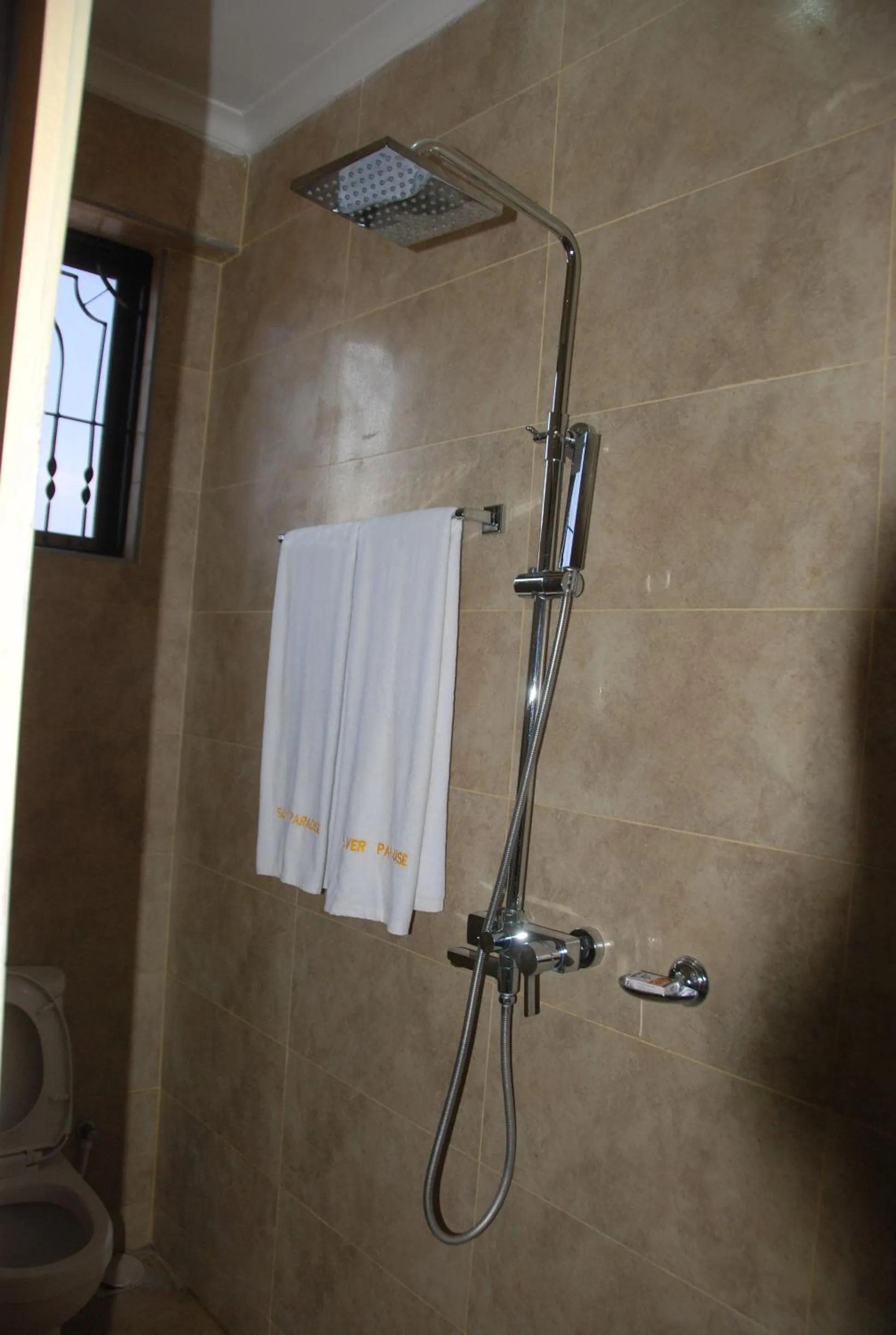 Shower in Silver Paradise Hotel
