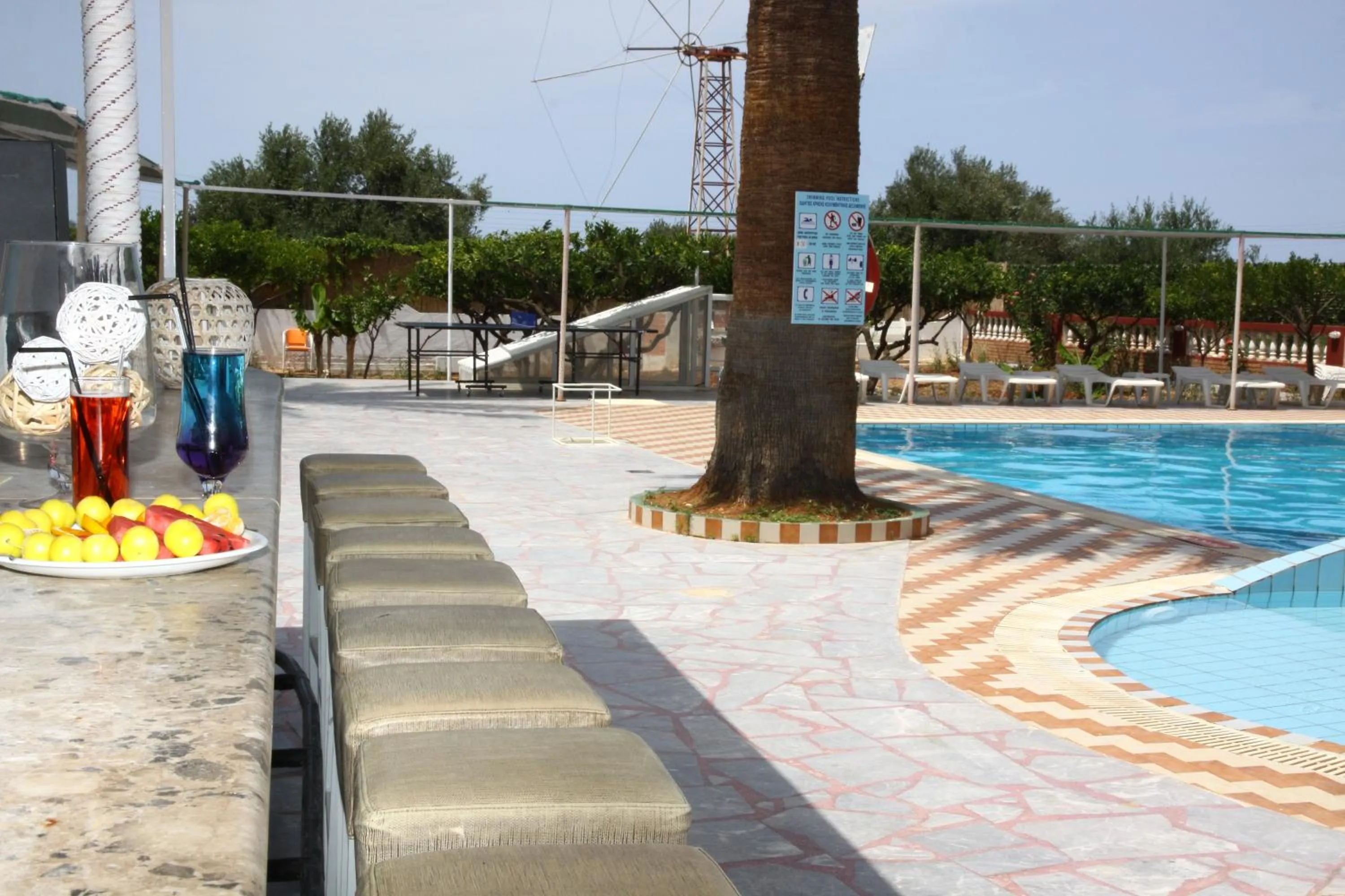 Swimming pool in Triton Garden Hotel