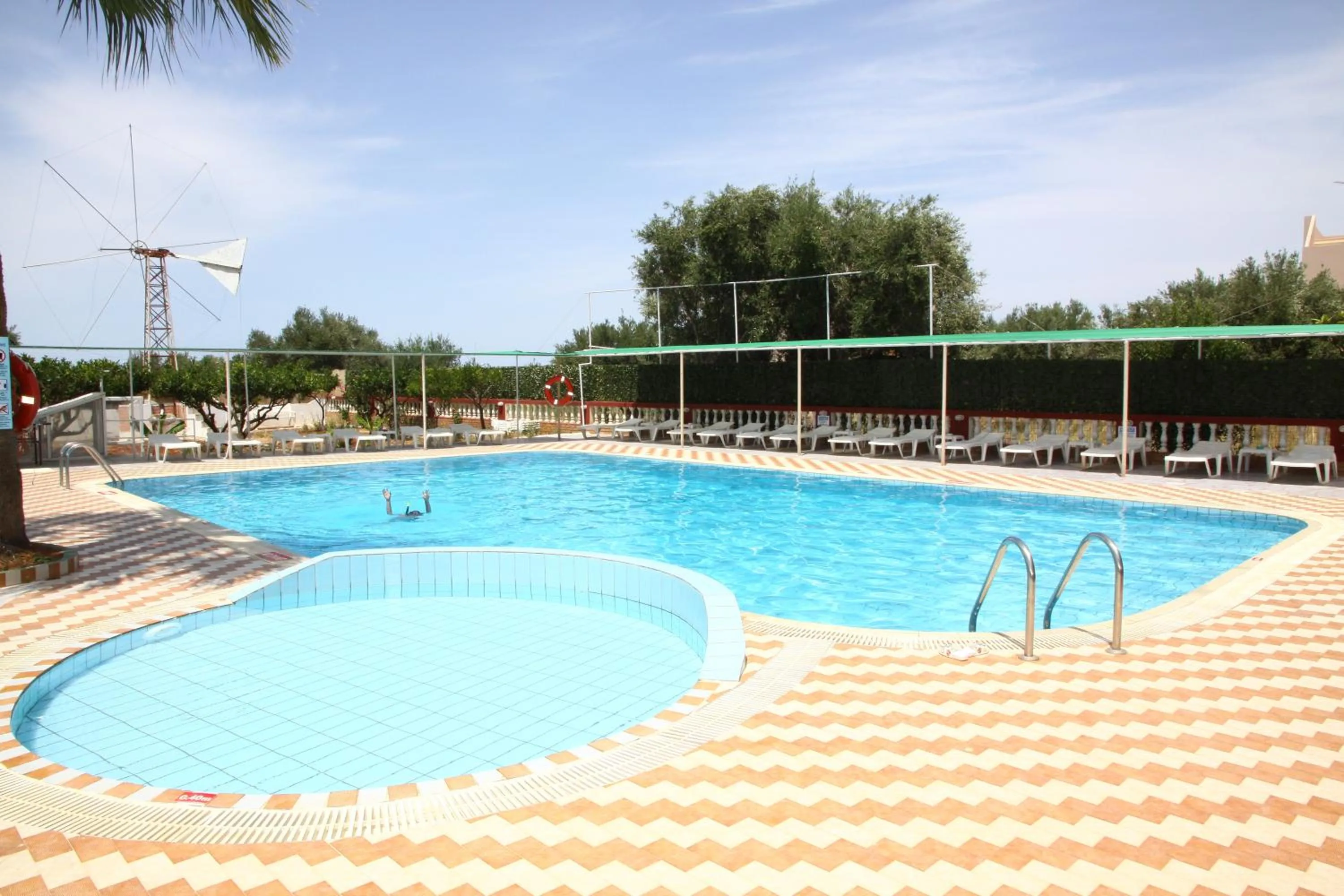 Swimming pool in Triton Garden Hotel