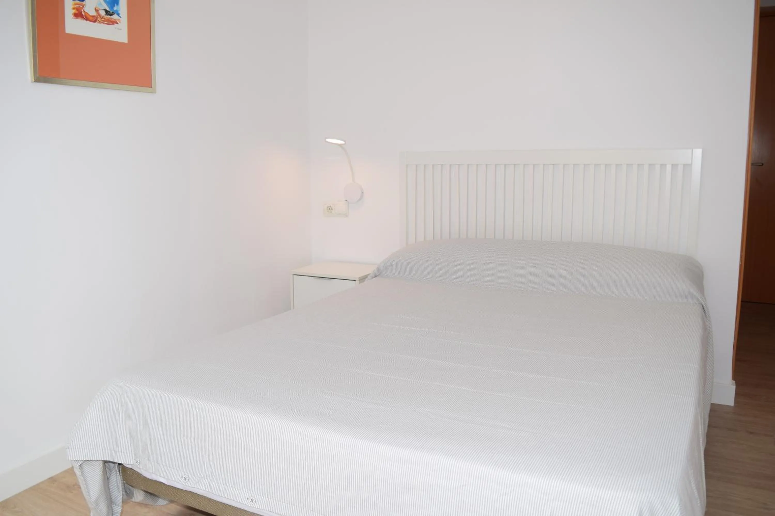 Bed in Hotel Mirablau