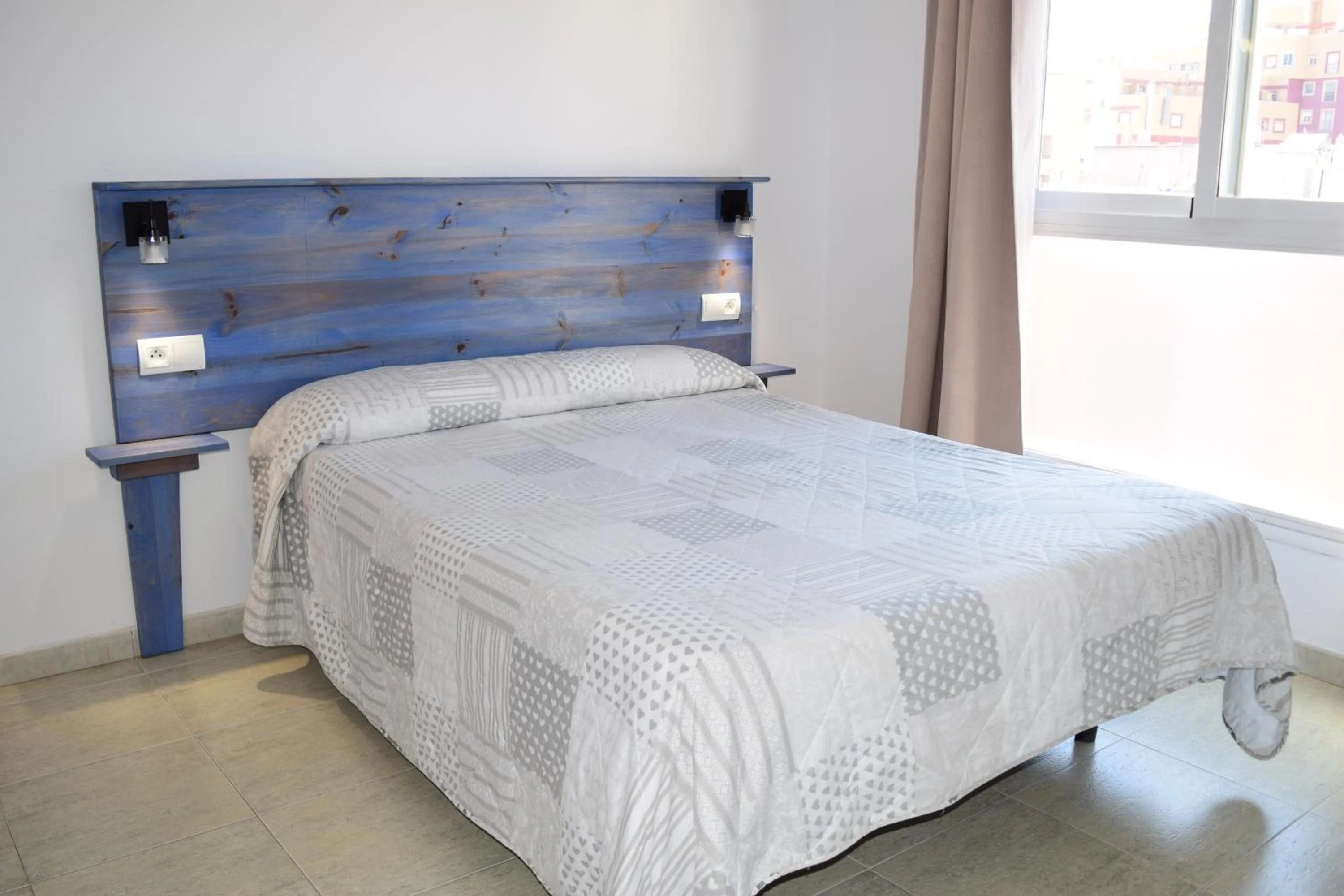 Bed in Hotel Mirablau